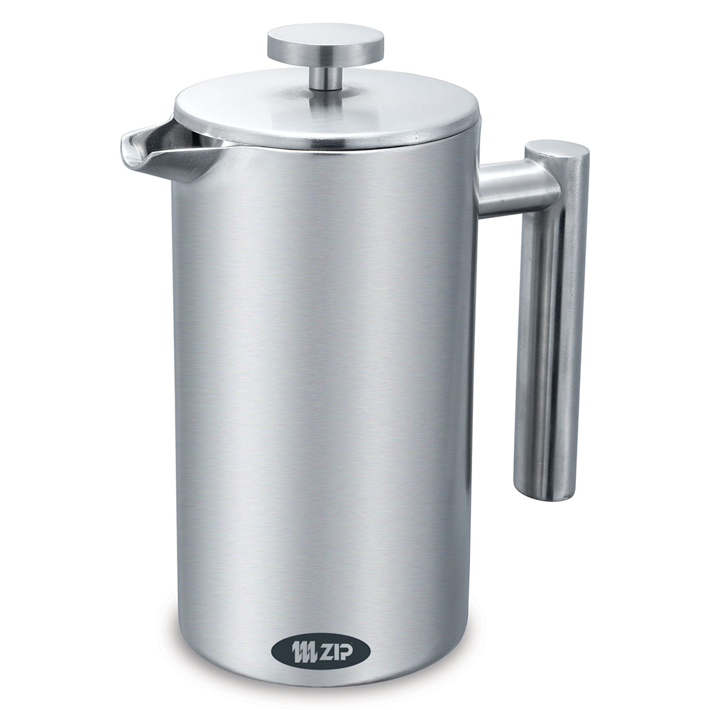 Zip Pinnacle 800ml Stainless Steel Double Wall Plunger | Briscoes NZ