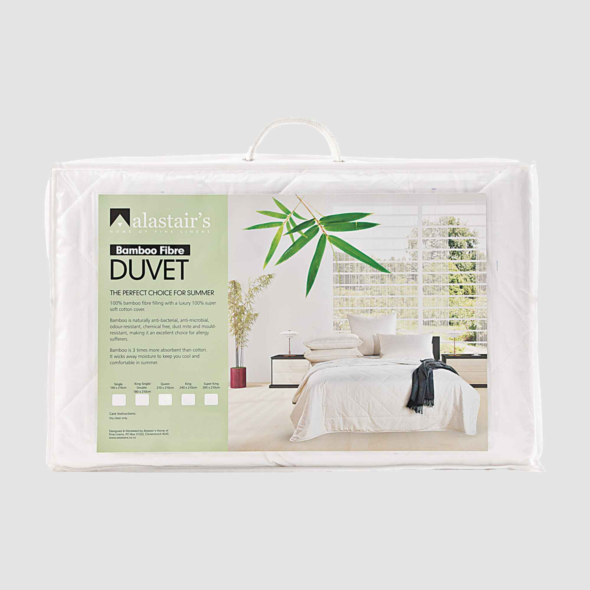 Alastair Bamboo Fibre Duvet Inner