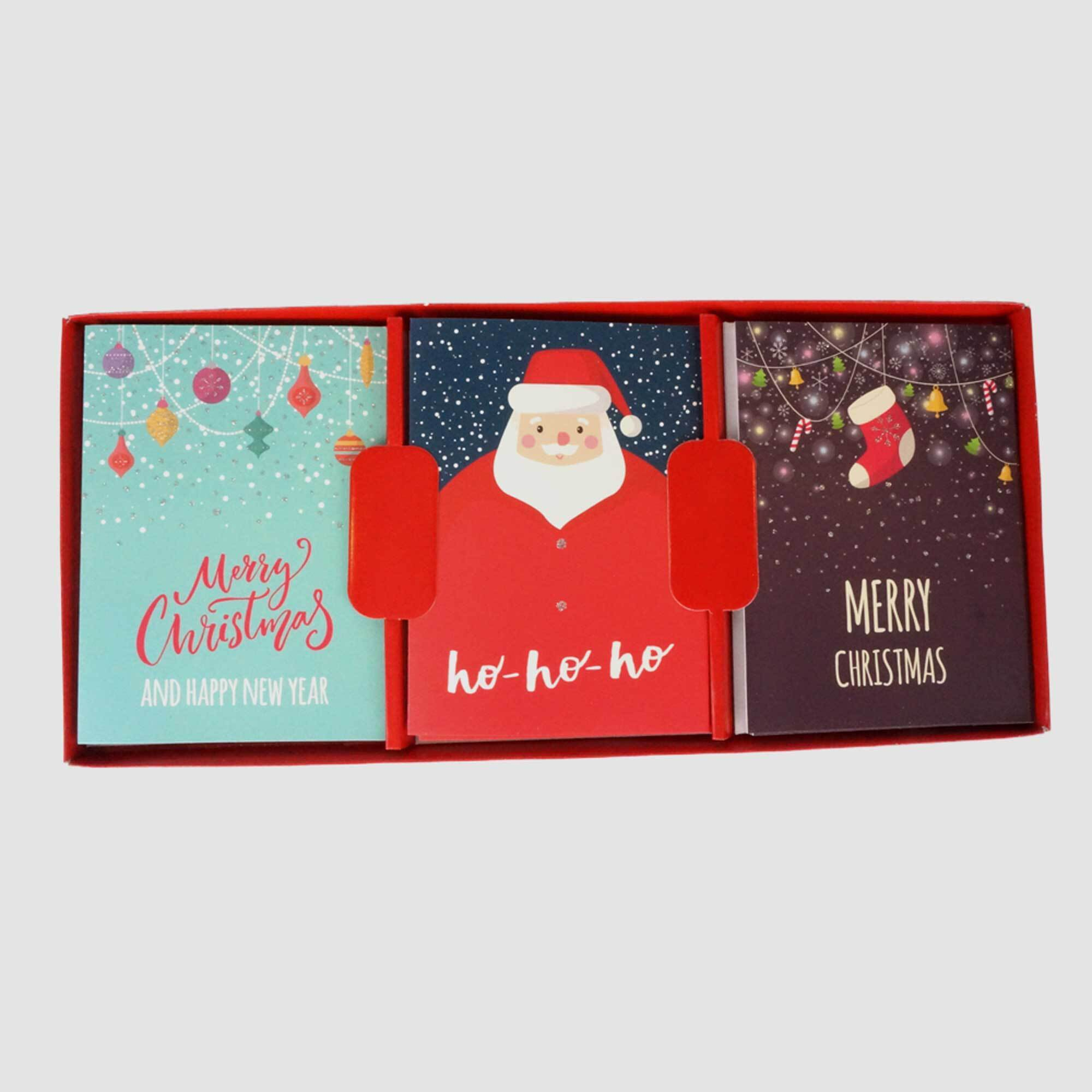 Christmas Cards with Glitter Box 12 Assorted | Briscoes NZ