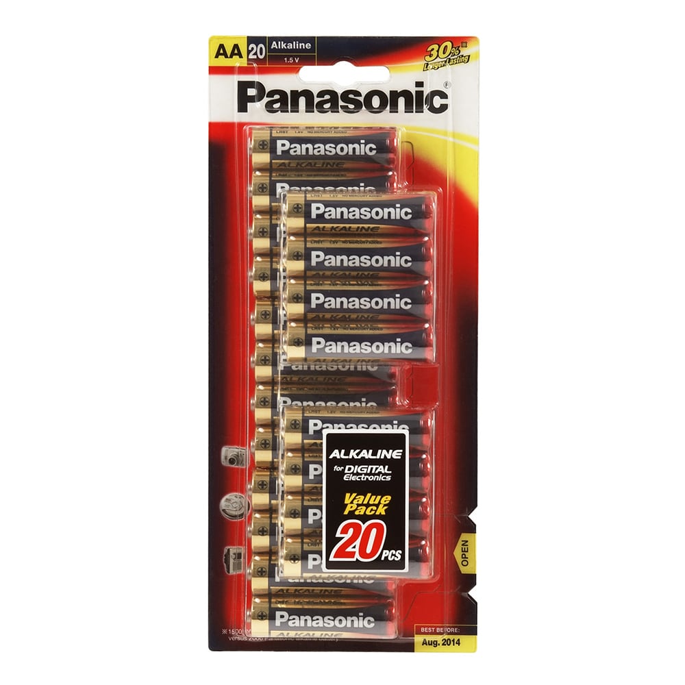 Panasonic LR6T/20B Battery AA 20 Pack | Briscoes NZ