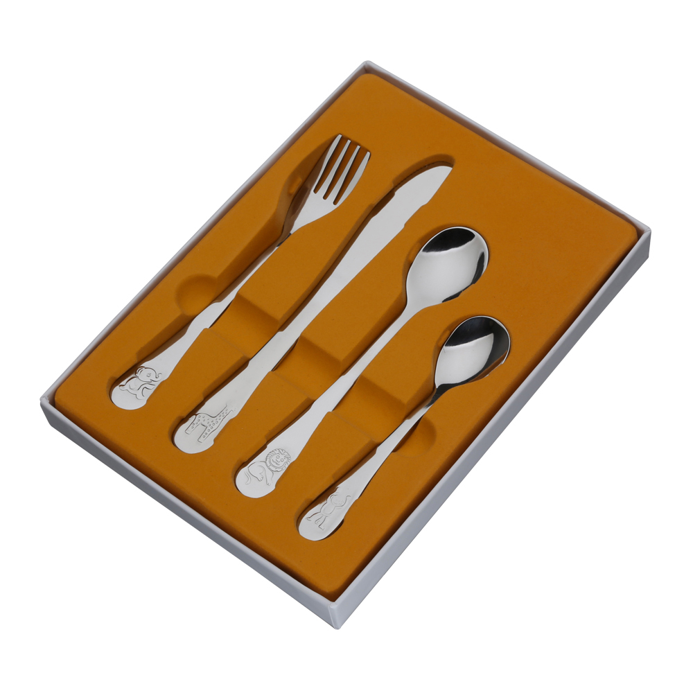 Tablefair Kids Animals Cutlery Set 4 Piece