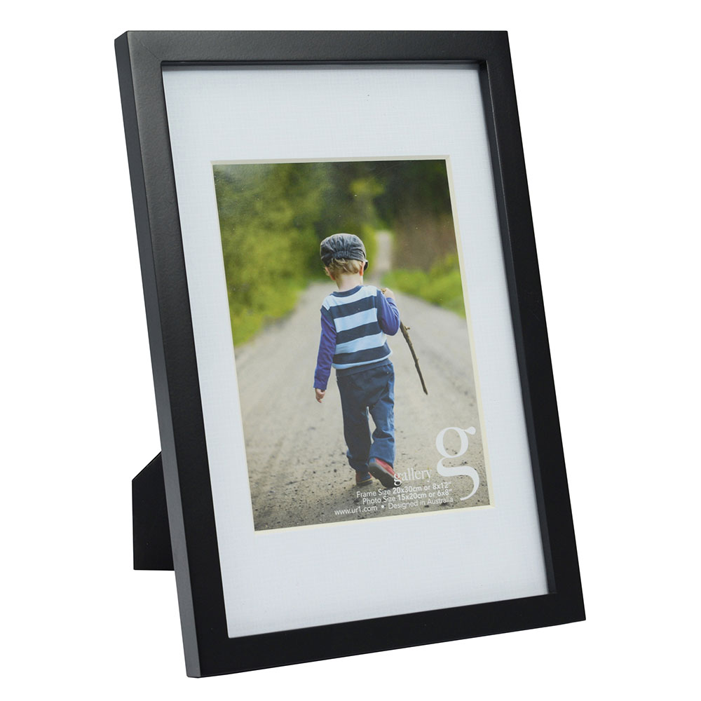 UR1 Gallery Photo Frame Black 8x12 Inch | Briscoes NZ