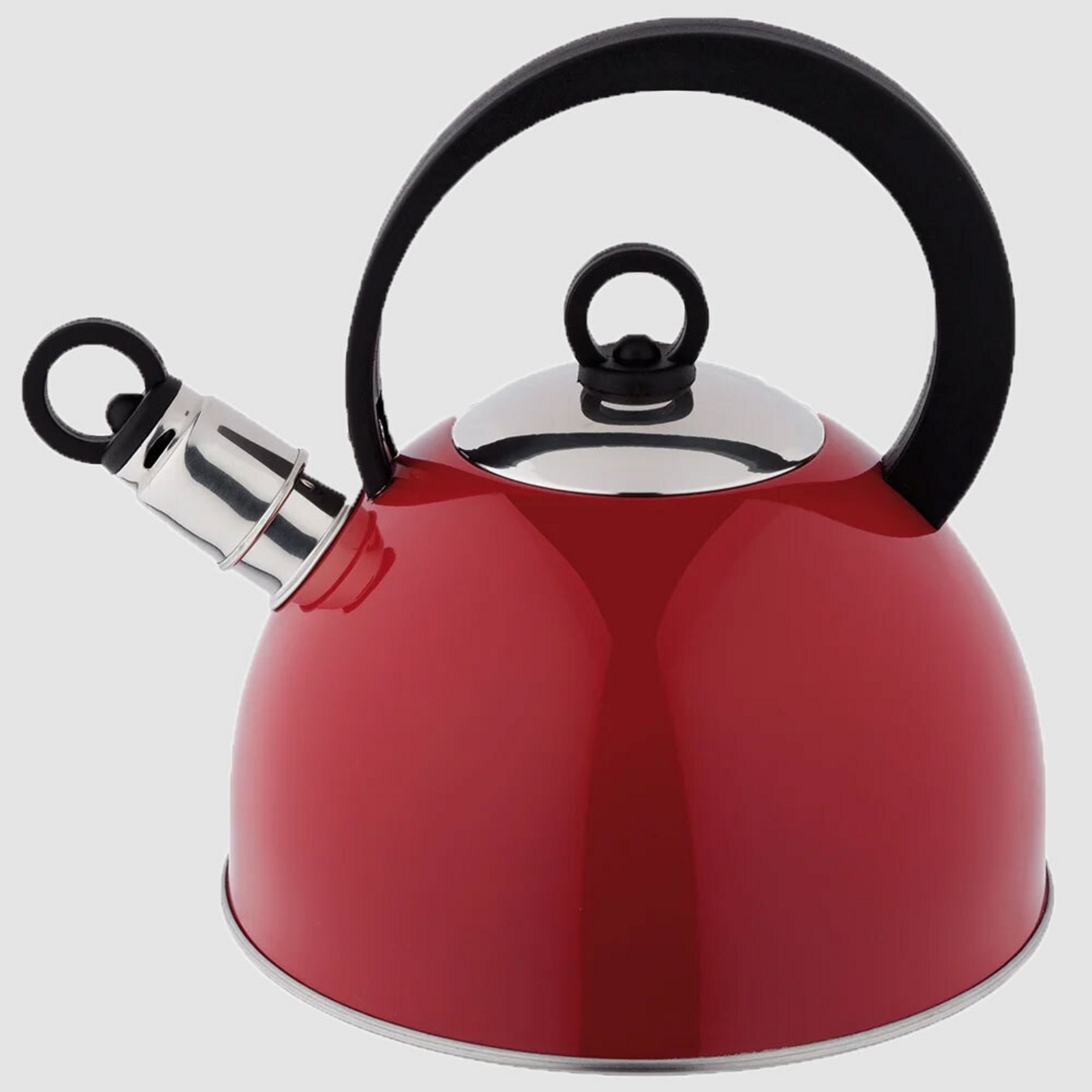 red whistling teapot