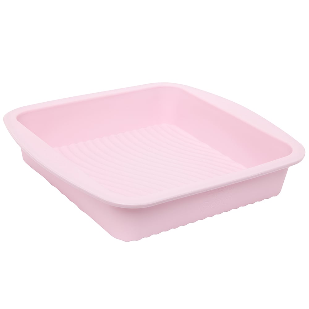 Wiltshire Flexible Cake Pan Pink Square | Briscoes NZ