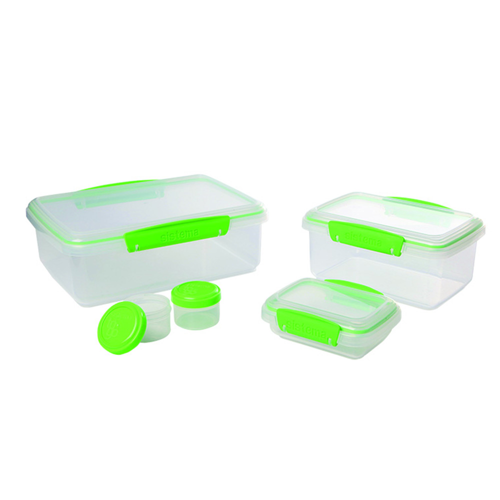 Sistema Container 5 Pack Green | Briscoes NZ