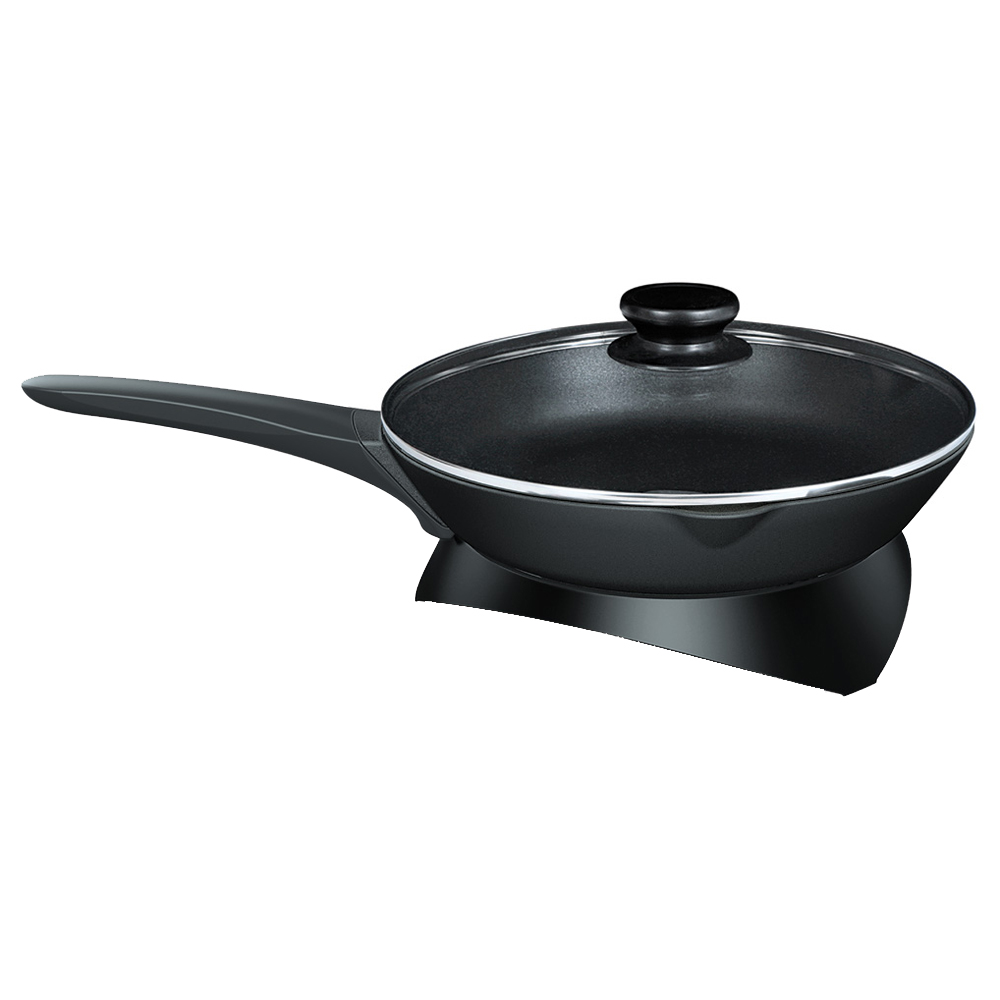 big round electric skillet