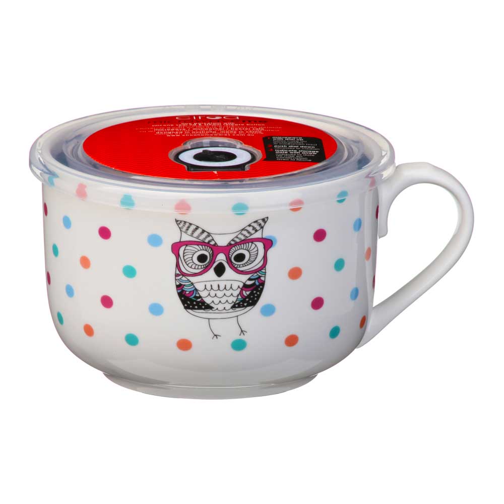 Ciroa Mug Sketchy Owl 750ml | Briscoes NZ