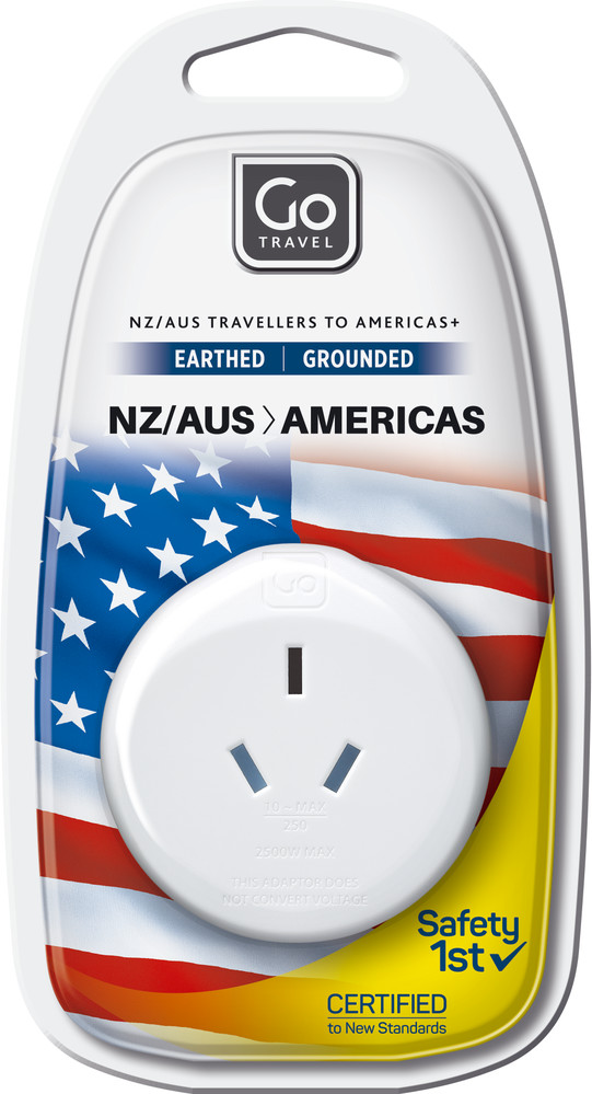 travel adaptor nz to usa