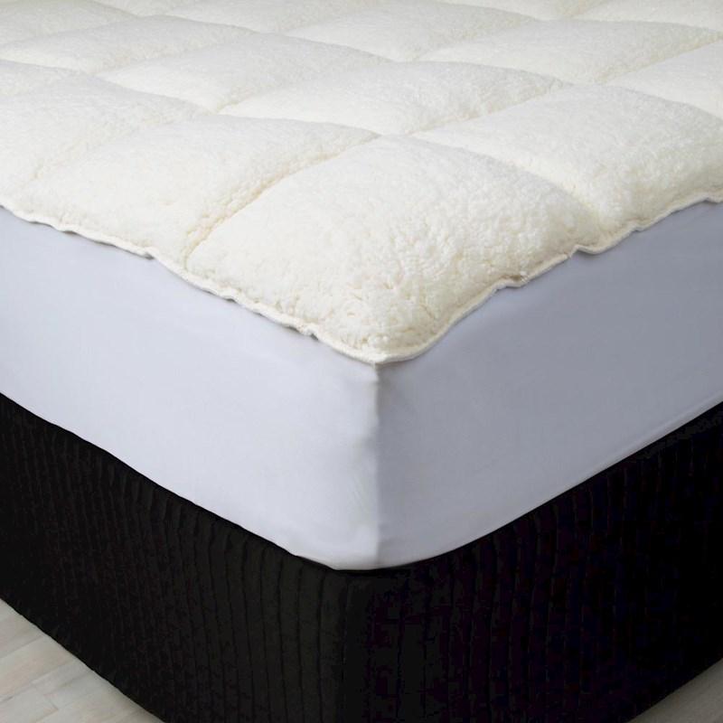 Galaxy Cotton Sherpa Mattress Topper Briscoes NZ