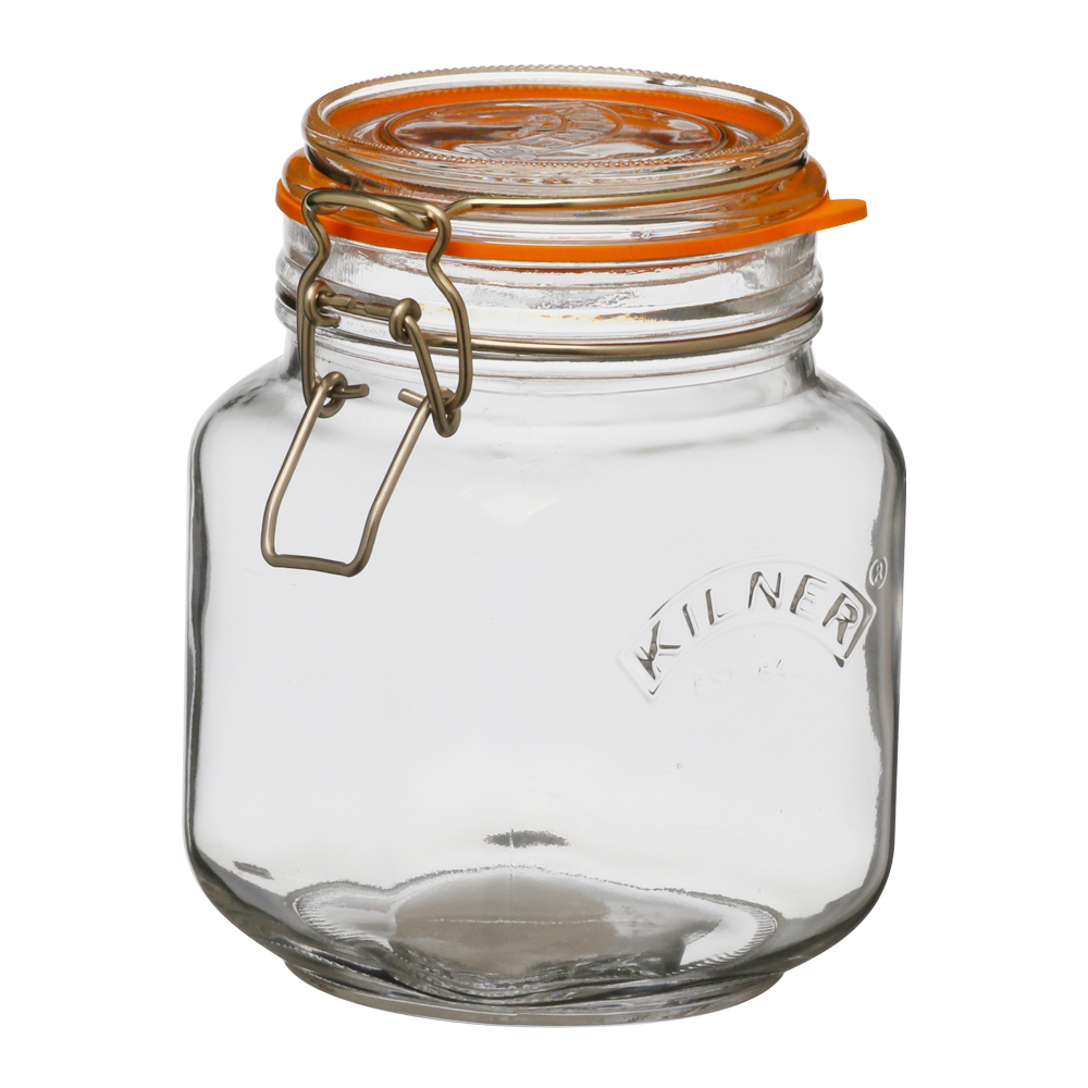 Kilner Square Clip Top Jar 1ltr | Briscoes NZ