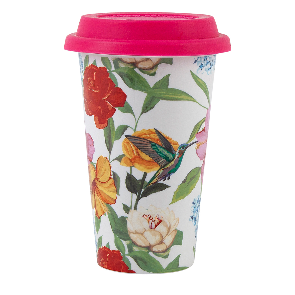 Just Home Bright Hummingbird Travel Mug | Briscoes NZ