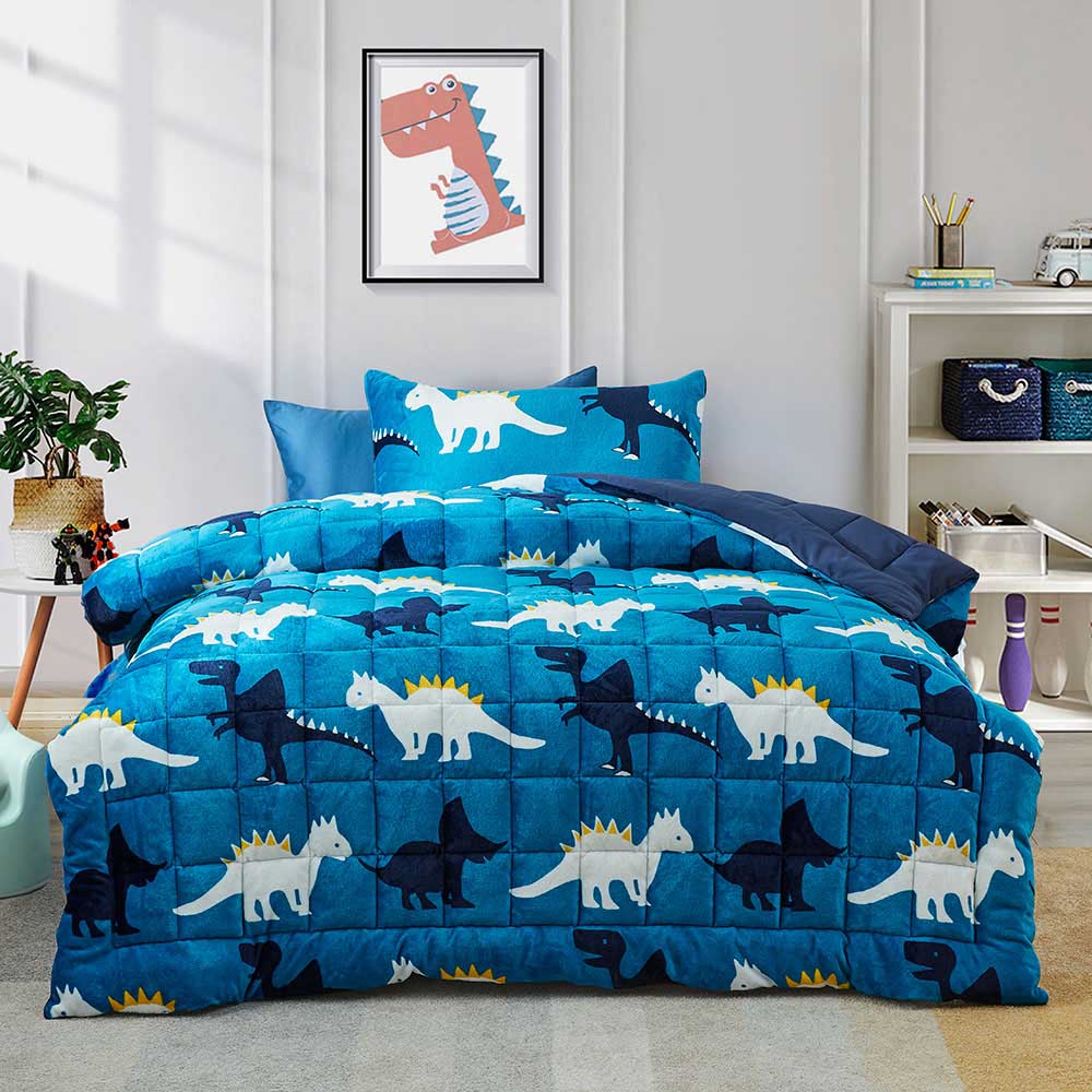 Galaxy Kids Dinos Mates Comforter Set Briscoes Nz