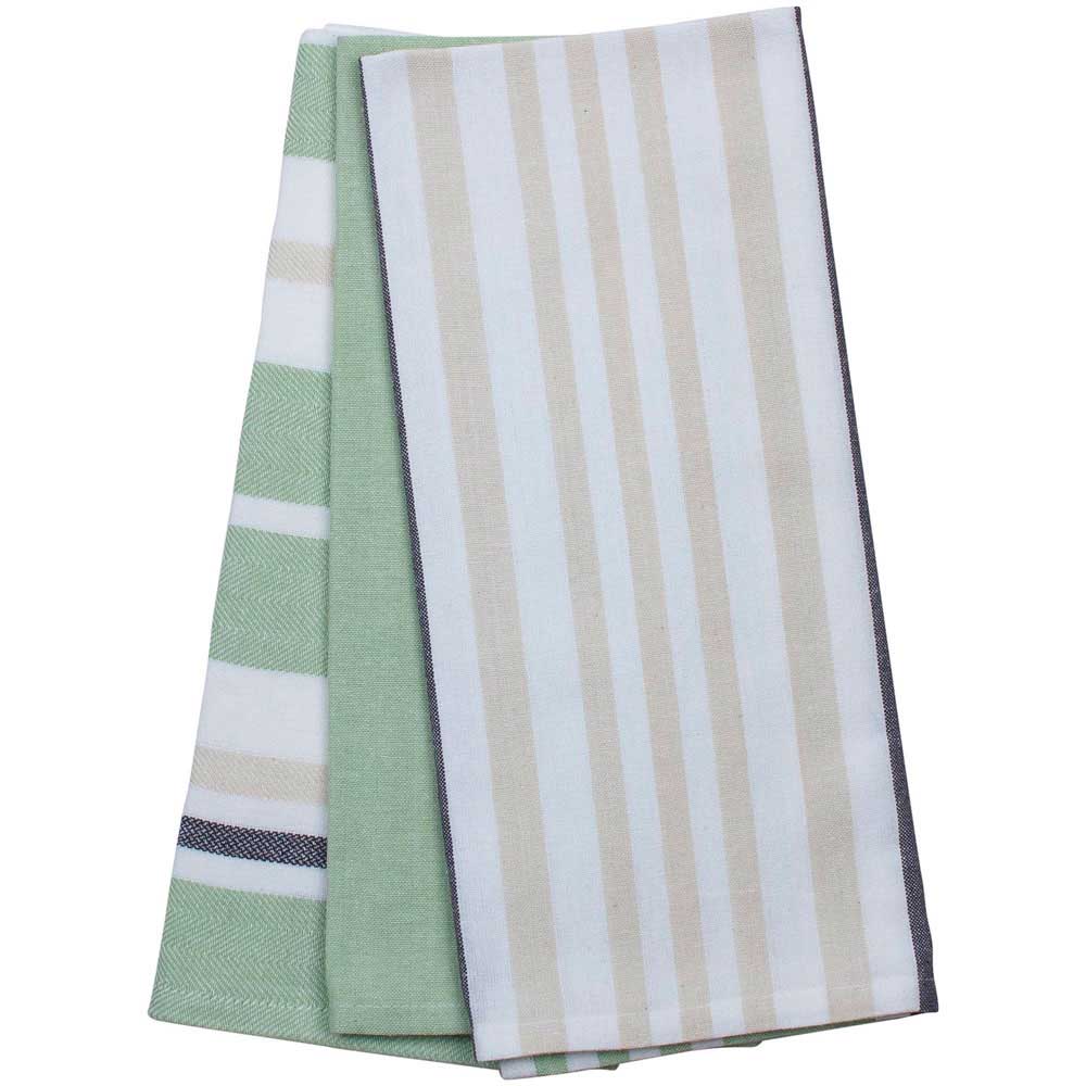 green tea towels