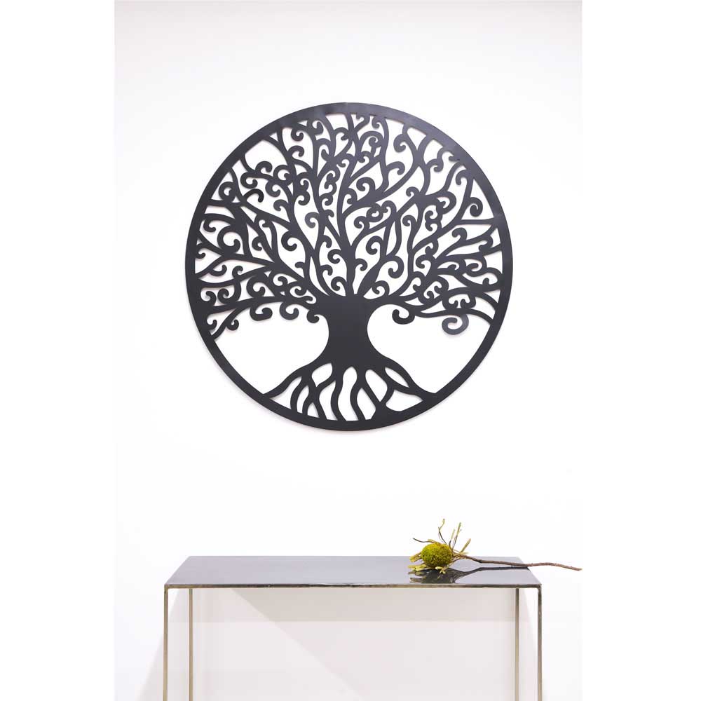 Metal Art Tree of Life Wall Décor 99x1x99cm | Briscoes NZ