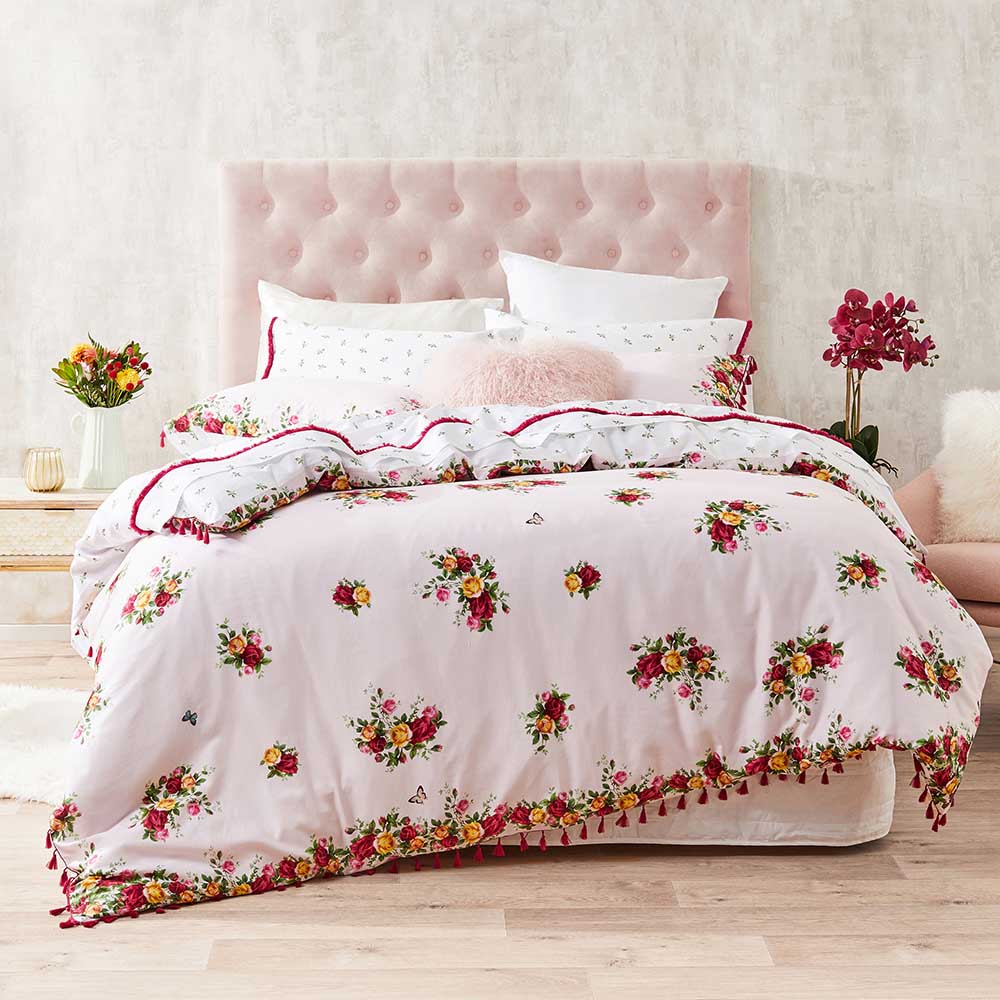 Royal Albert Old Country Roses Duvet Cover Set Briscoes NZ