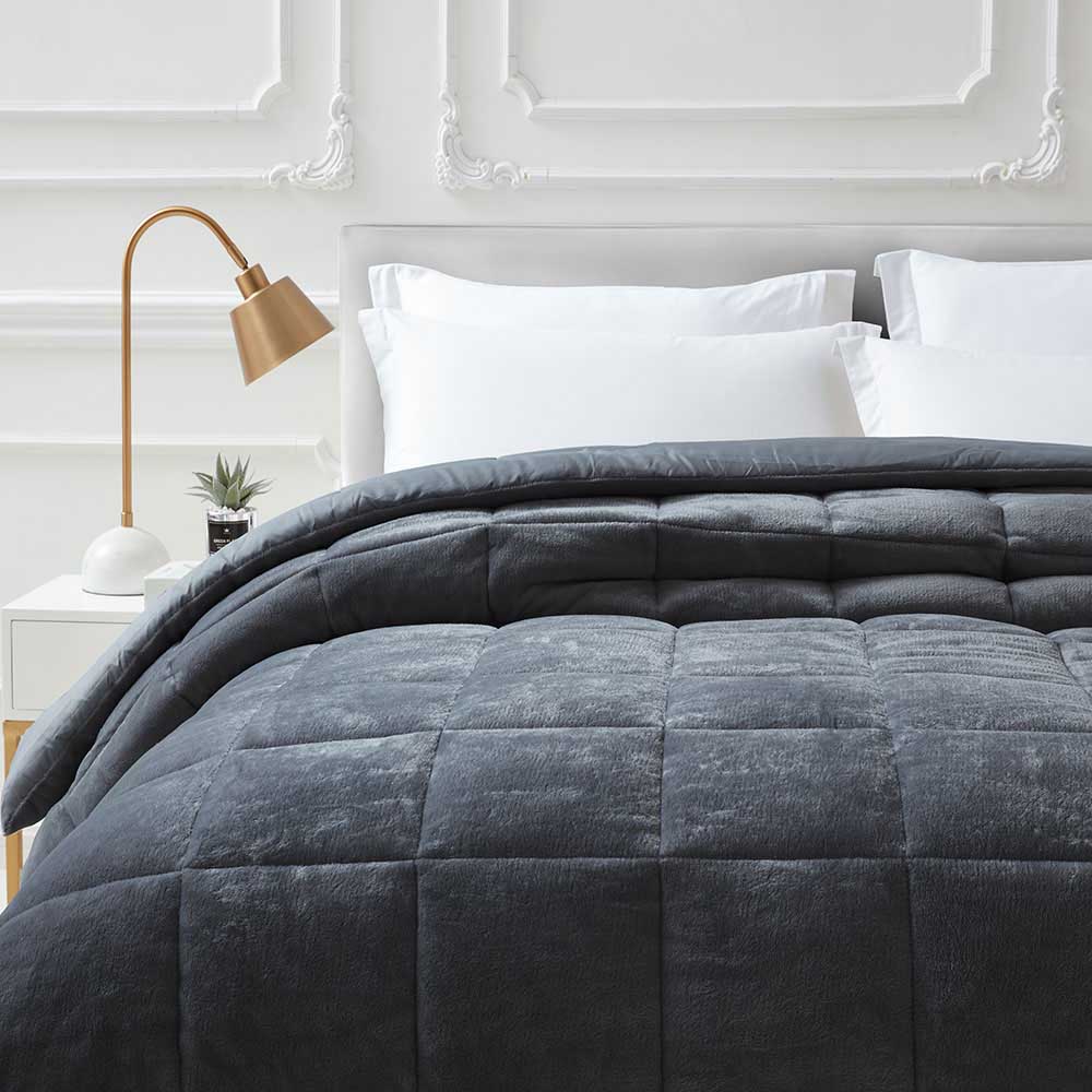 Cuddledown Flannel Fleece Comforter | Briscoes NZ