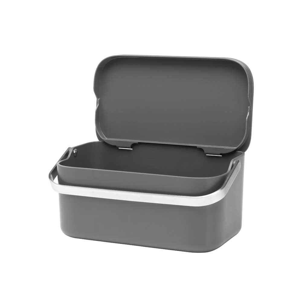 Brabantia Food Waste Caddy Dark Grey | Briscoes NZ