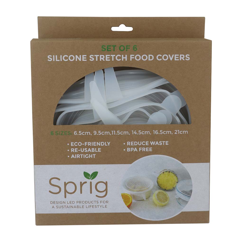 Sprig Silicone Lid Covers 6 Piece