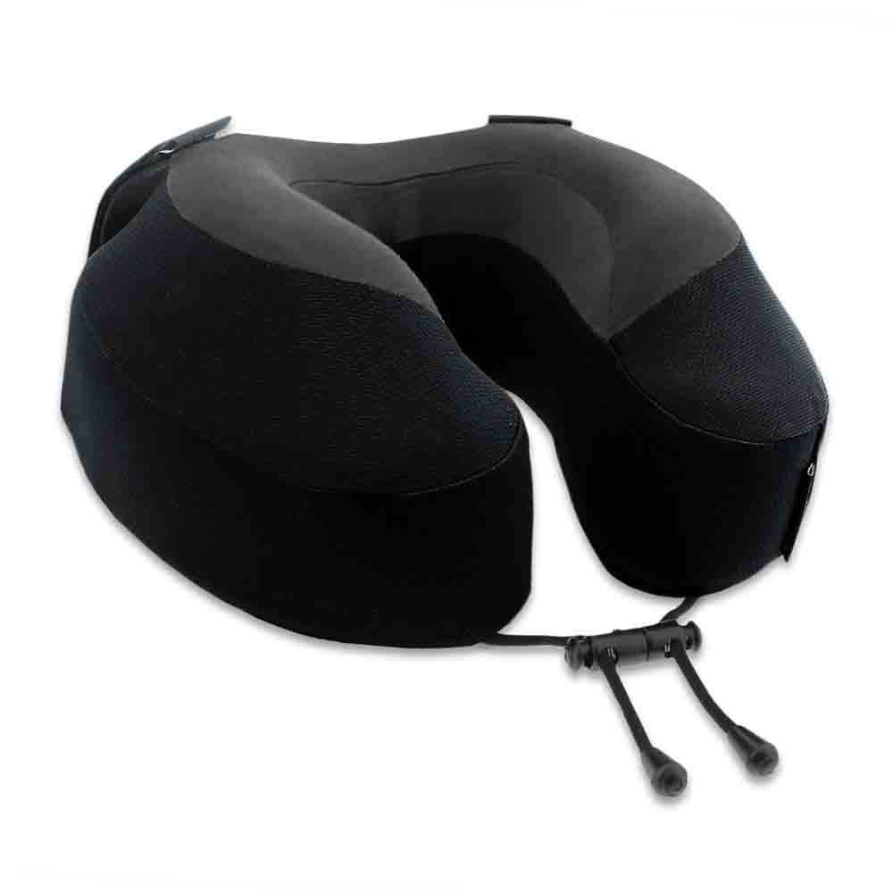 cabeau evolution s3 memory foam travel pillow with seat strap system