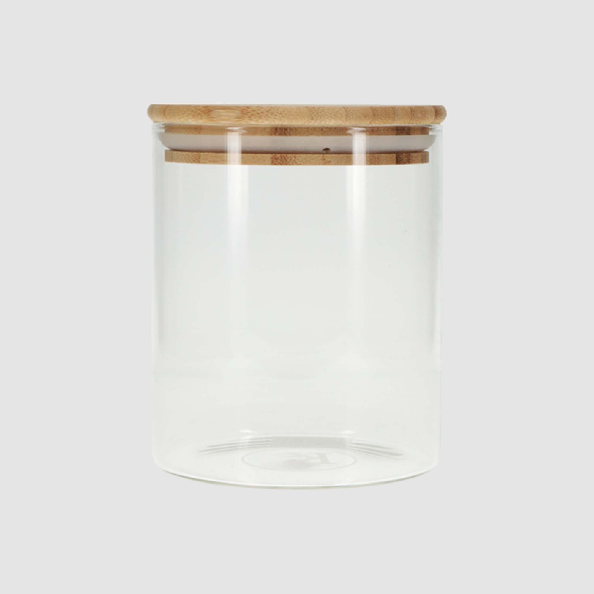 Kates Kitchen Glass Canister with Bamboo Lid 750ml