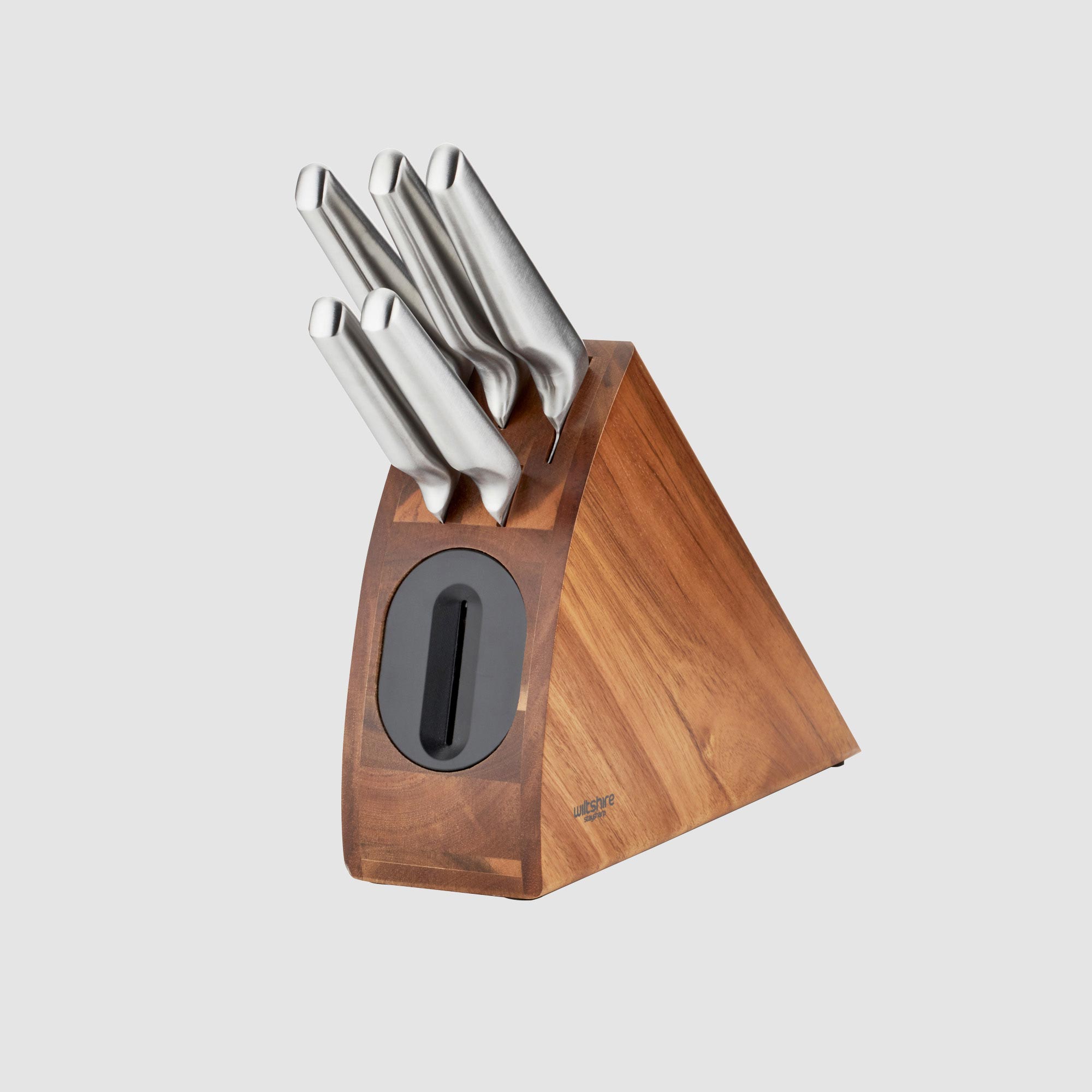 Wiltshire Staysharp Stainless Steel Knife Block Set 6pce