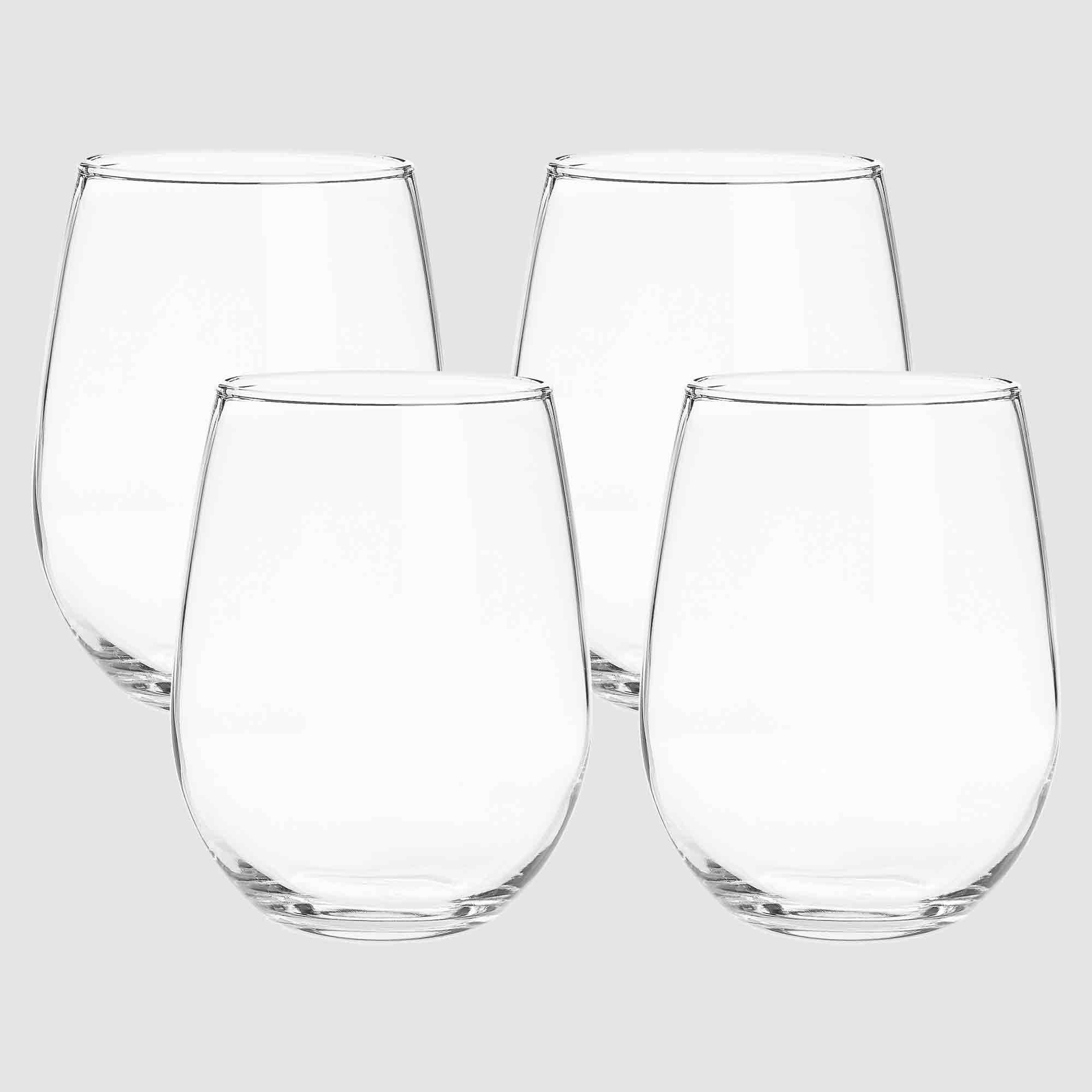 Mosman Stemless Wine Glass 560ml Set Of 4