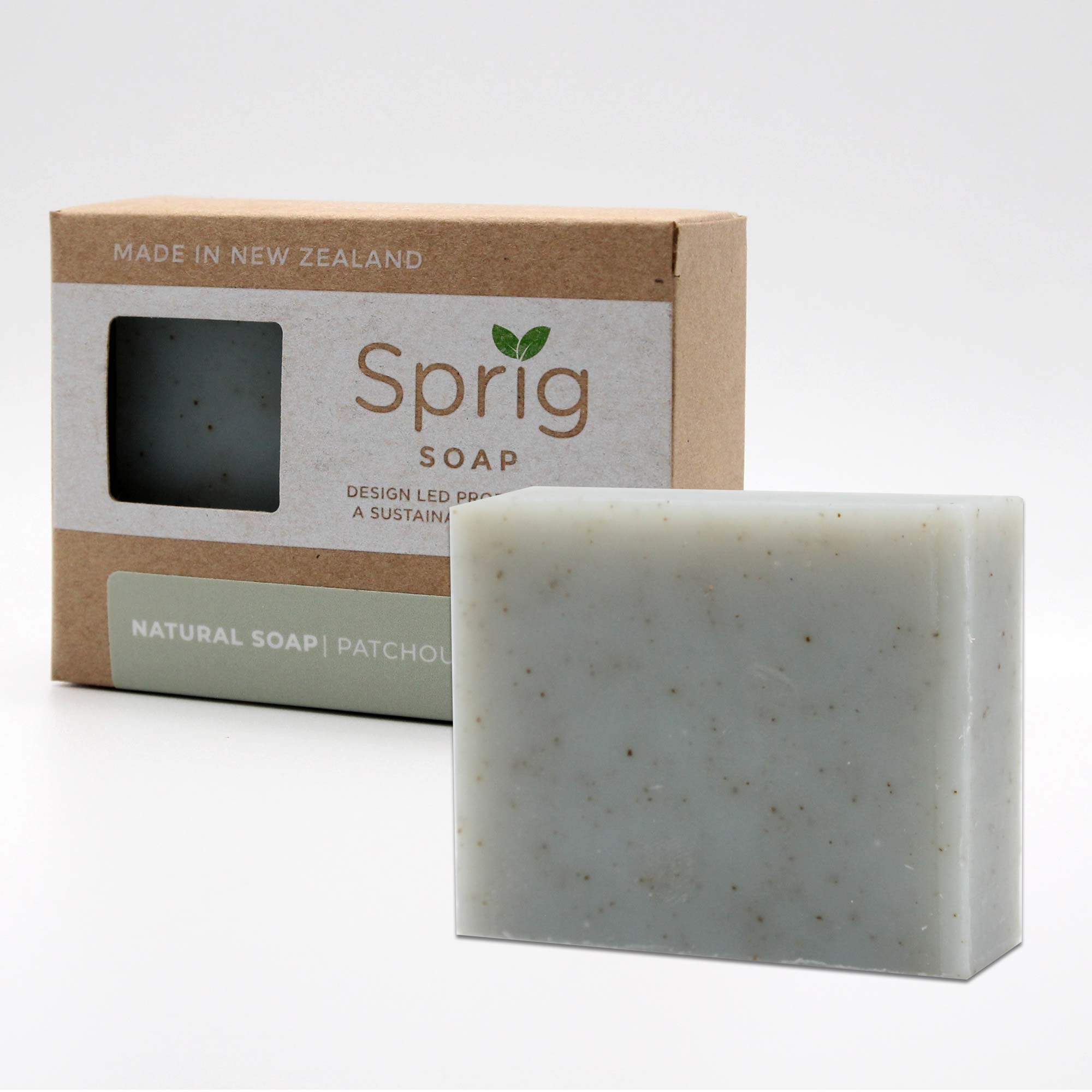 Sprig Natural Soap Patchouli & Kelp 95g