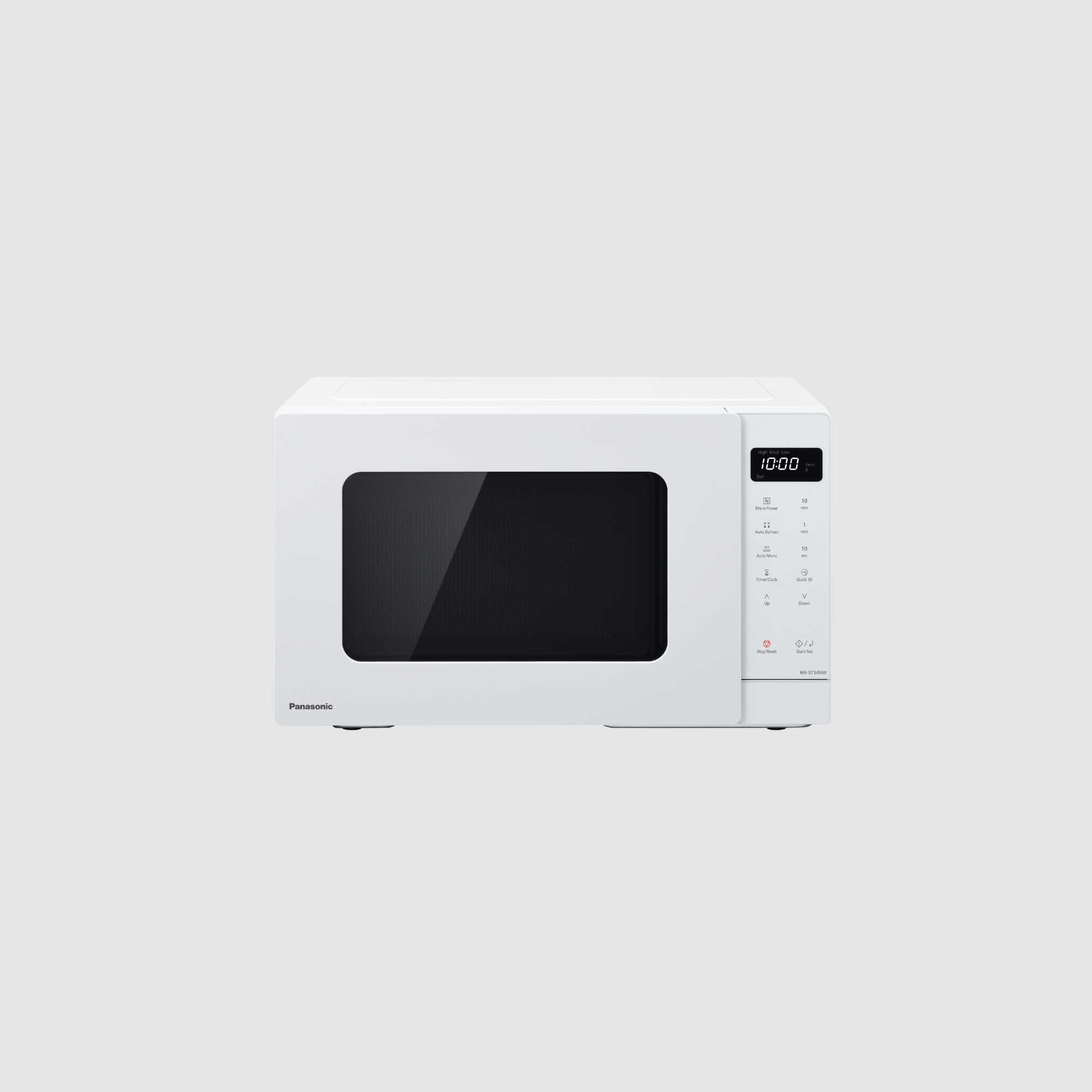 Panasonic Microwave 900W White 25 Litre NN-ST34NWQPQ