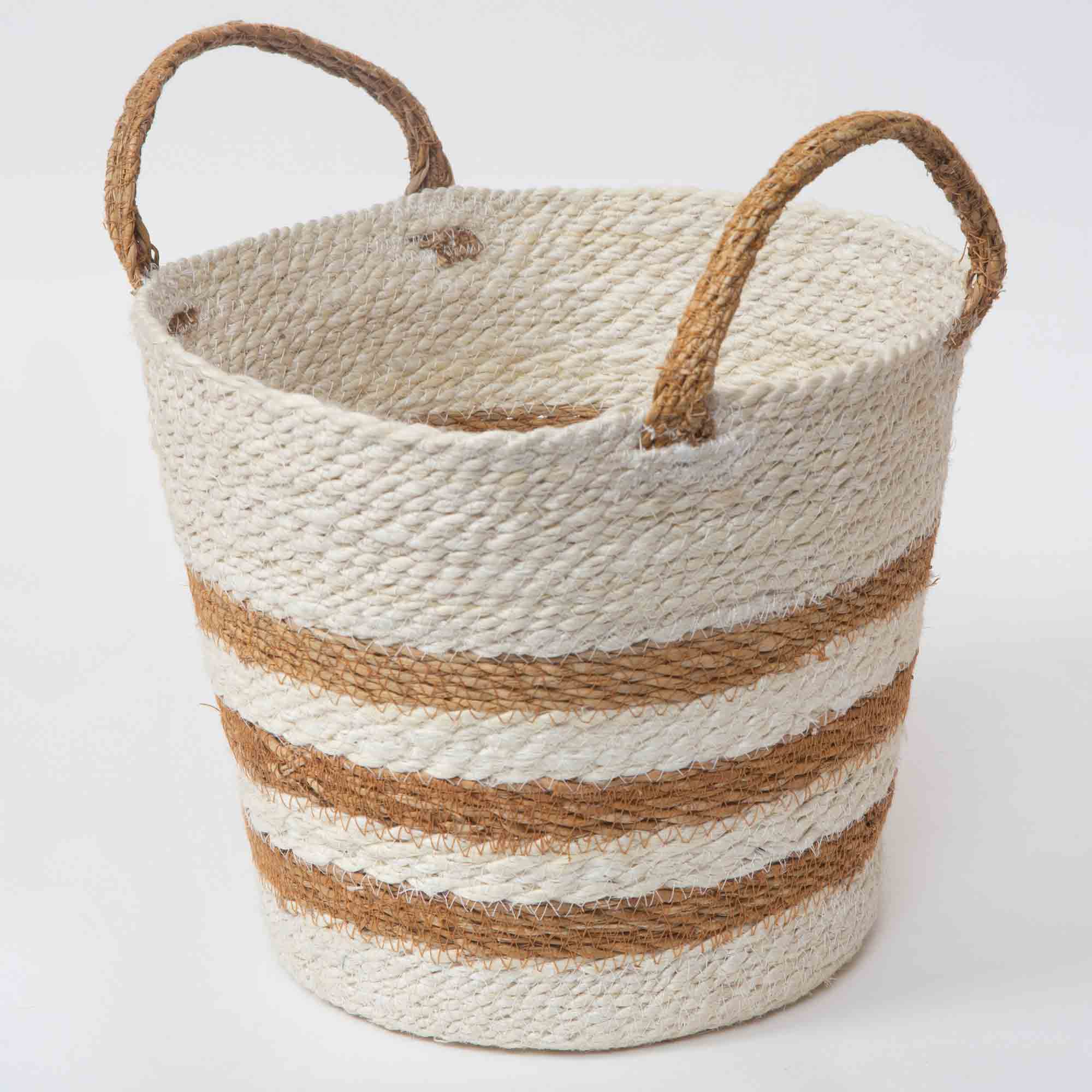 Trade Aid Avery Storage Basket With Handles L