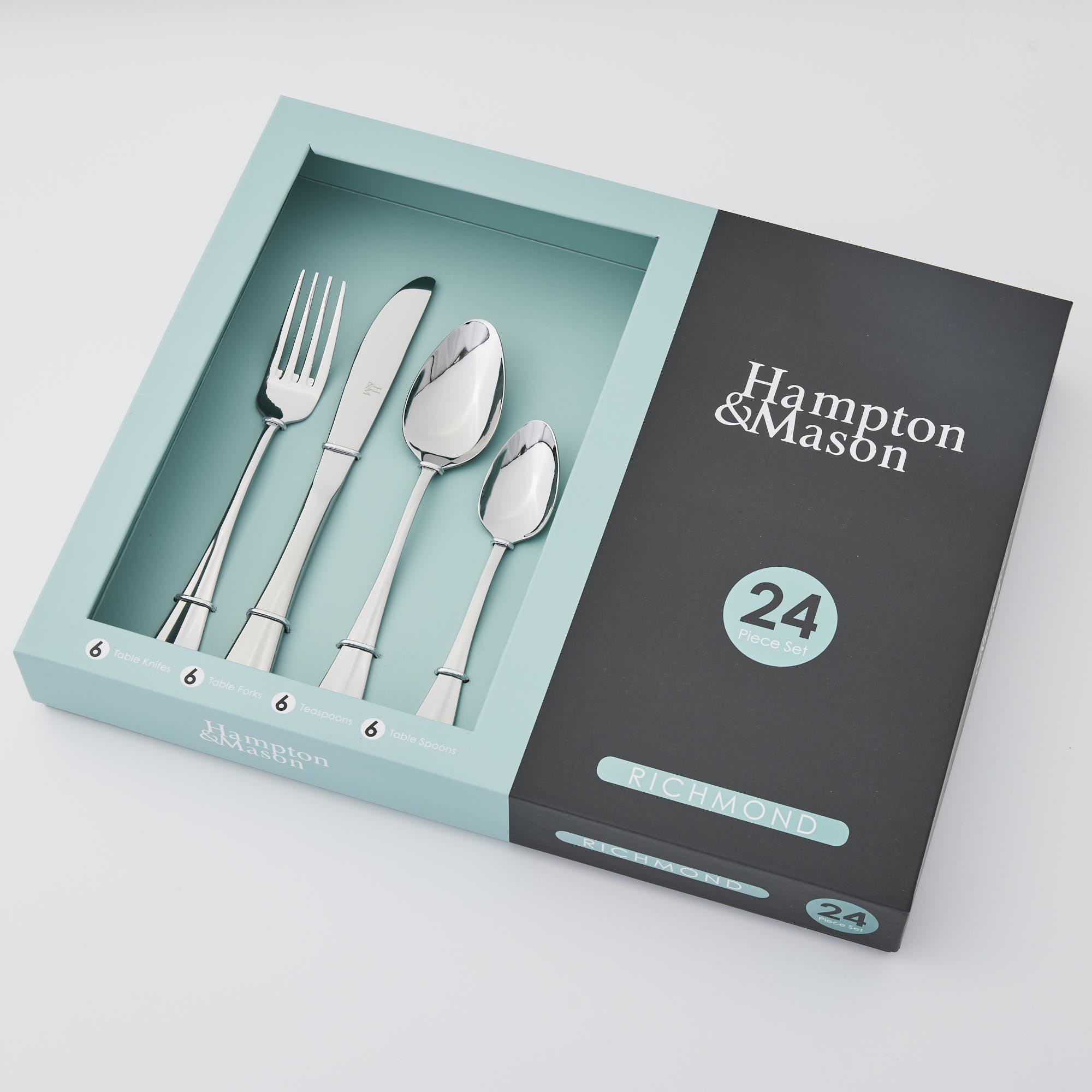 Hampton & Mason Richmond Cutlery Set 24 Piece