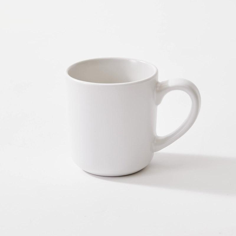 Bistro Mug, Single, White