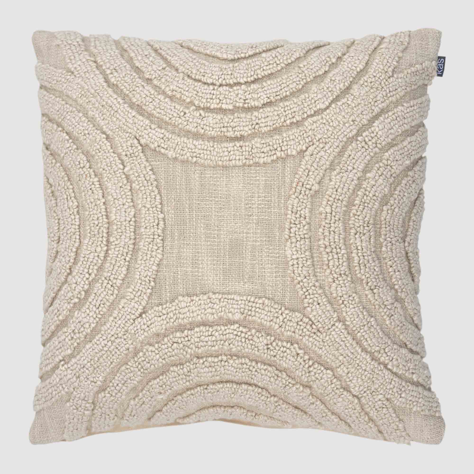 KAS Raya Cotton Tufted Cushion 50x50cm