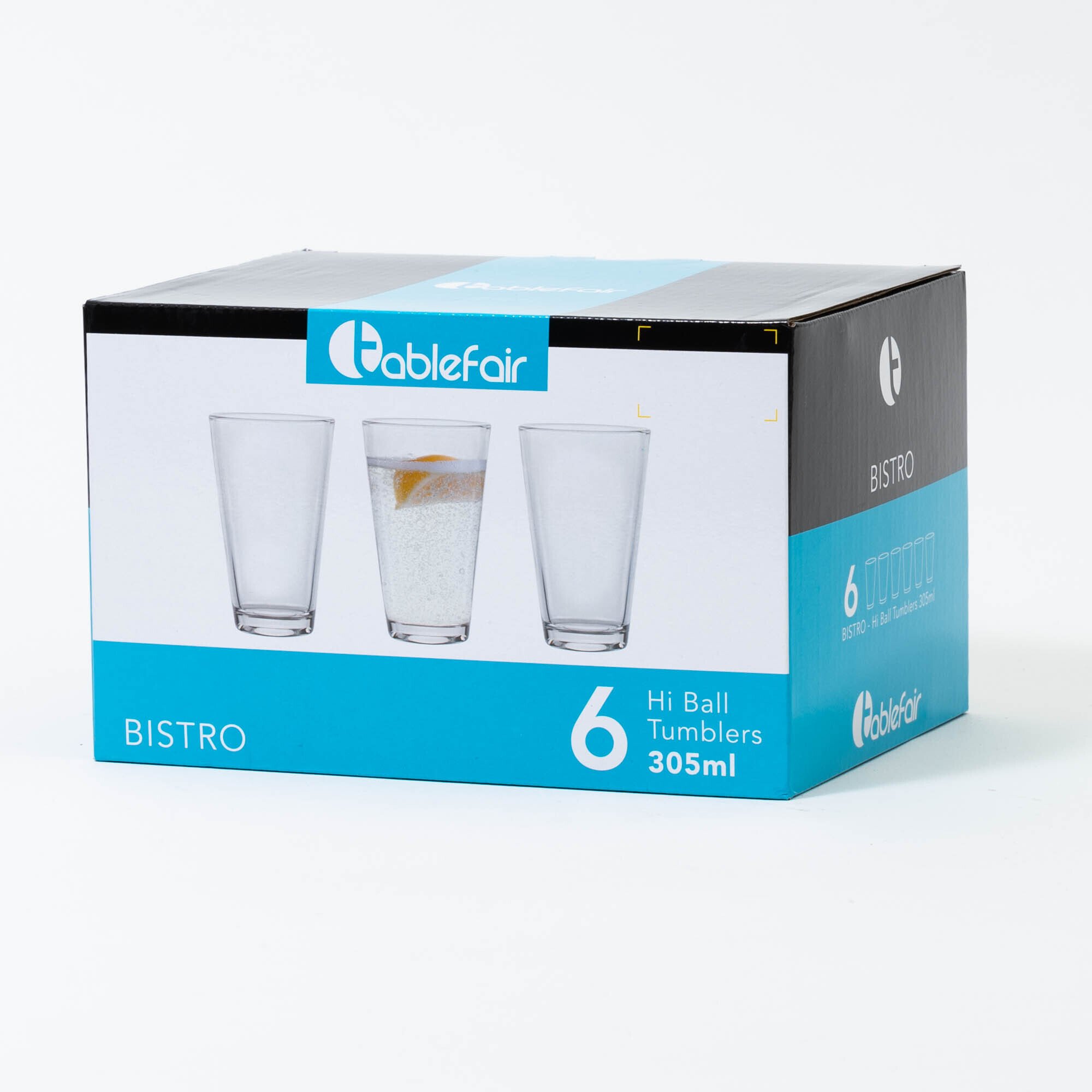 Tablefair Bistro Hiball Tumbler 305ml Set 6