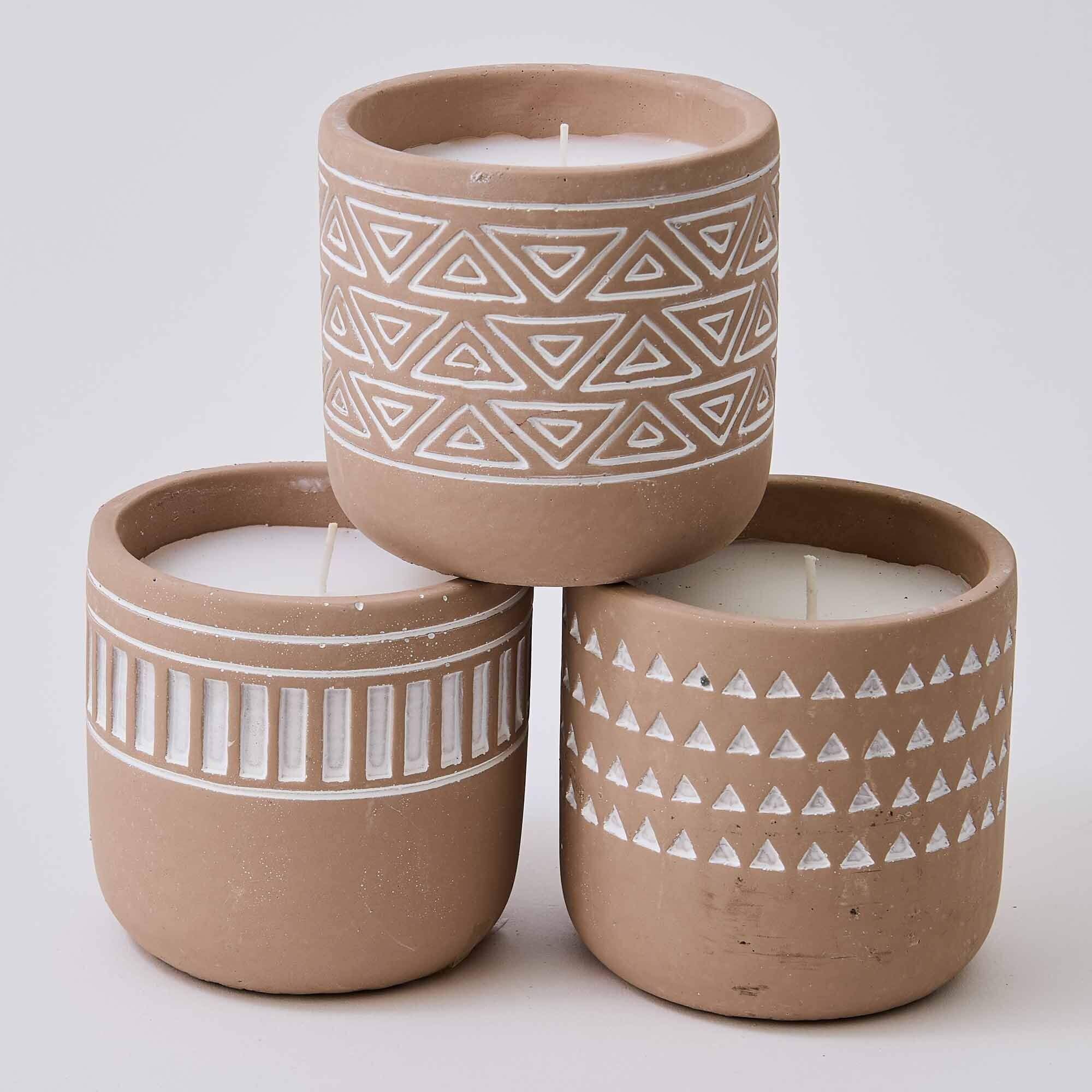 Citronella Candle Assorted Designs