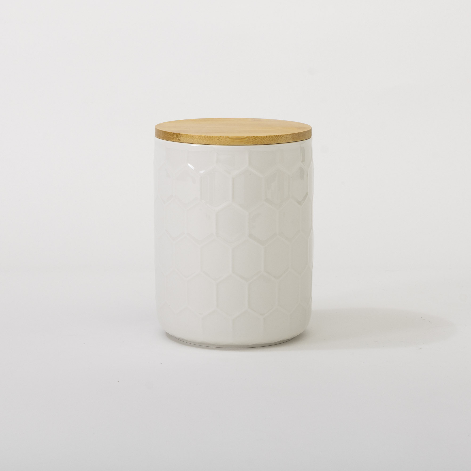 Ciroa Bee White Porcelain Storage Jar 16.5cm