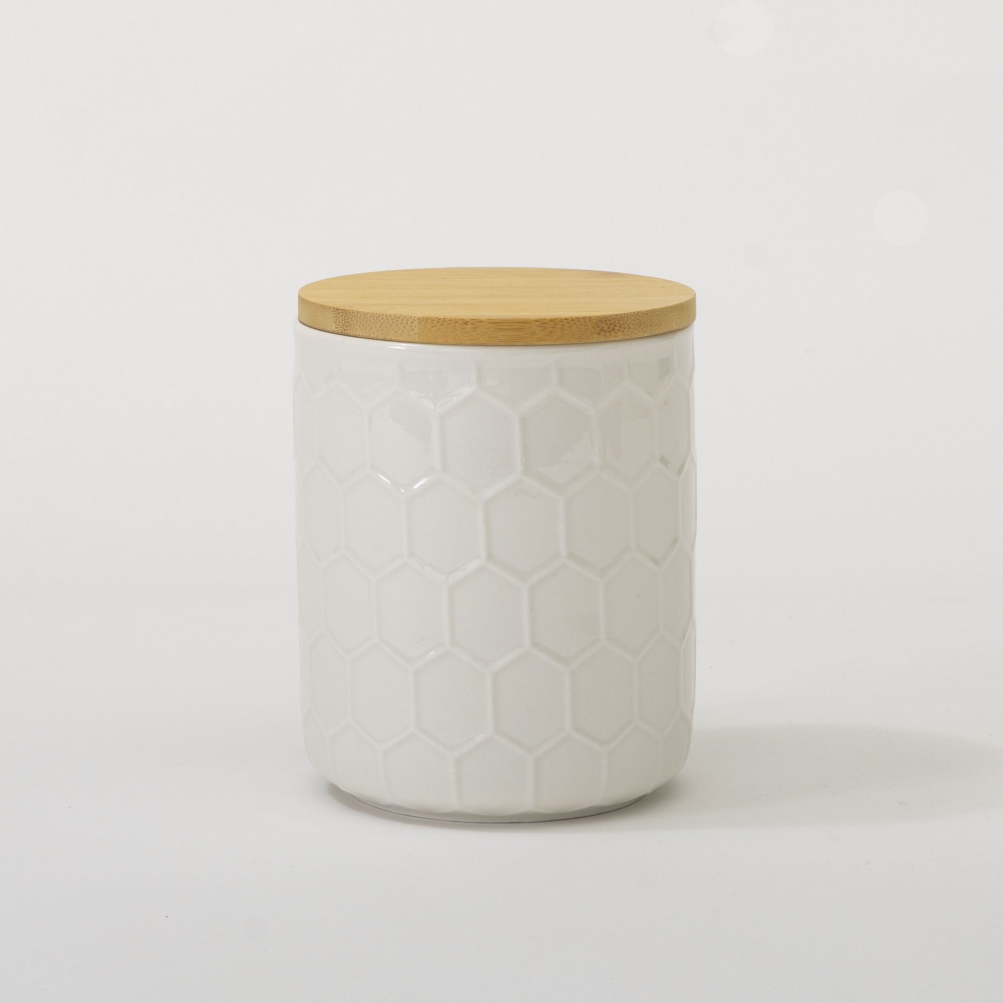 Ciroa Bee White Porcelain Storage Jar 15.2cm