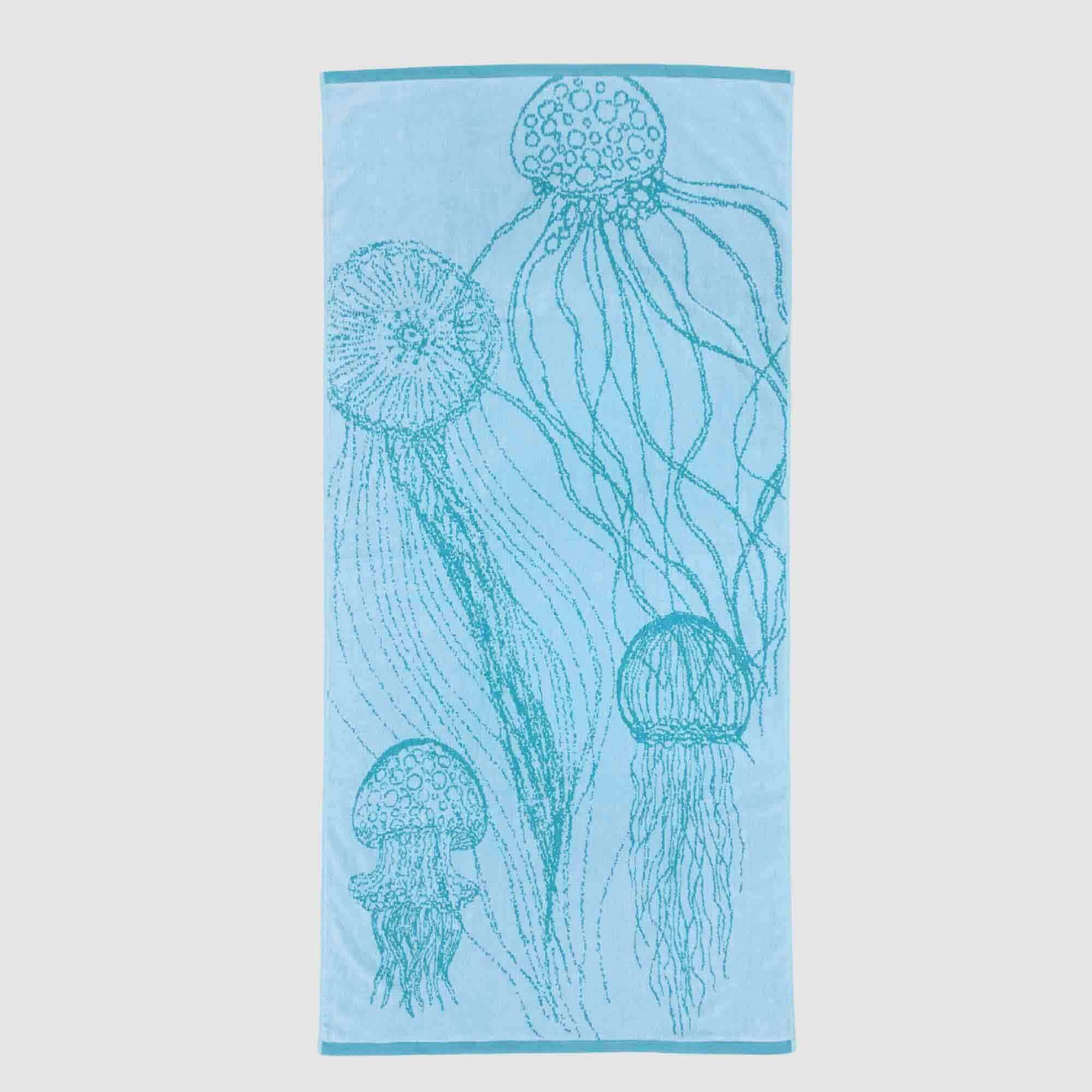 Galaxy Jelly Fish Beach Towel