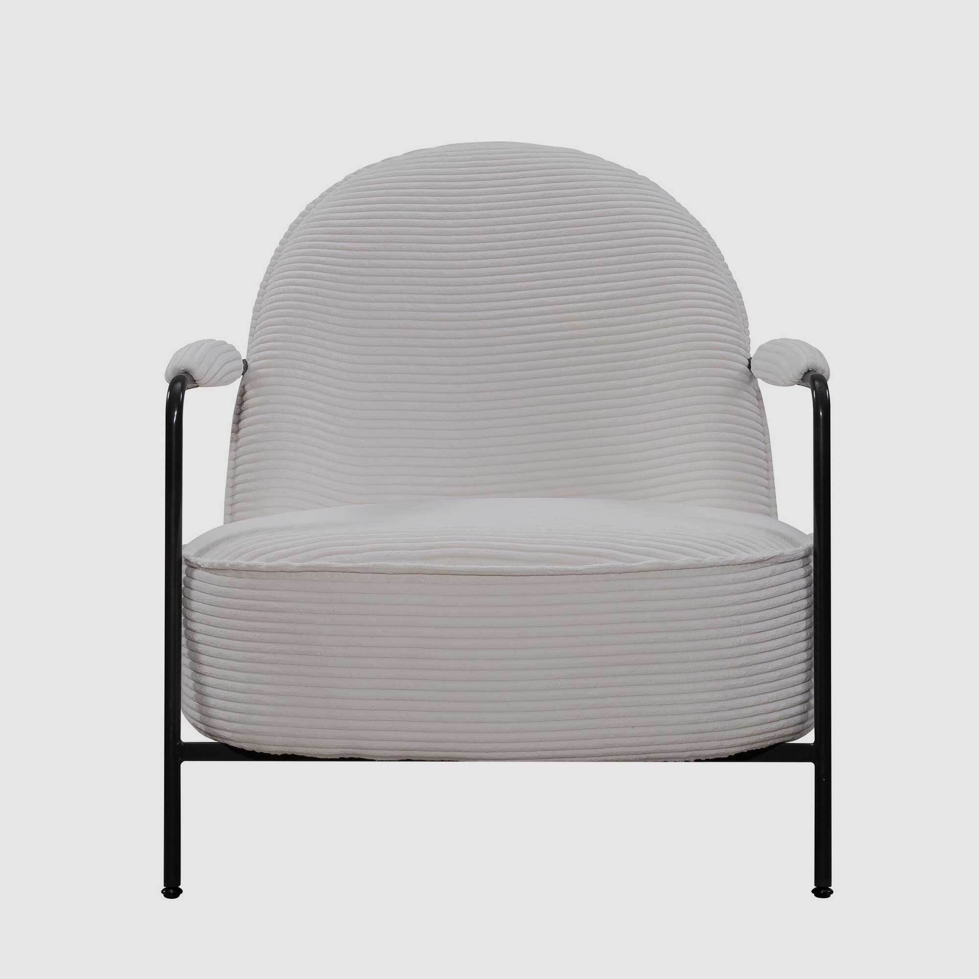 Urban Loft Lulu Lounge Chair White