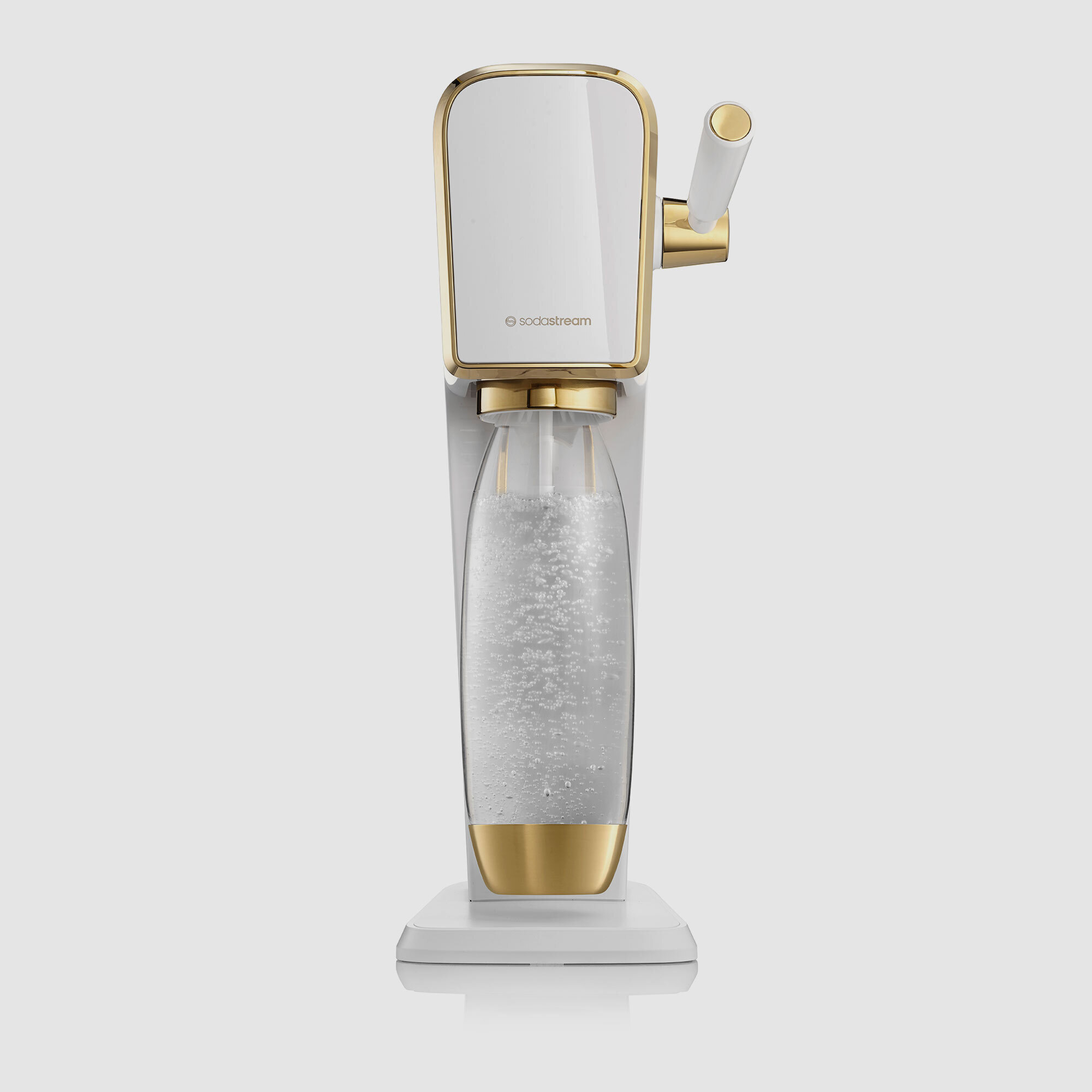 SodaStream Machine Art Starter White/Gold 60 Litre