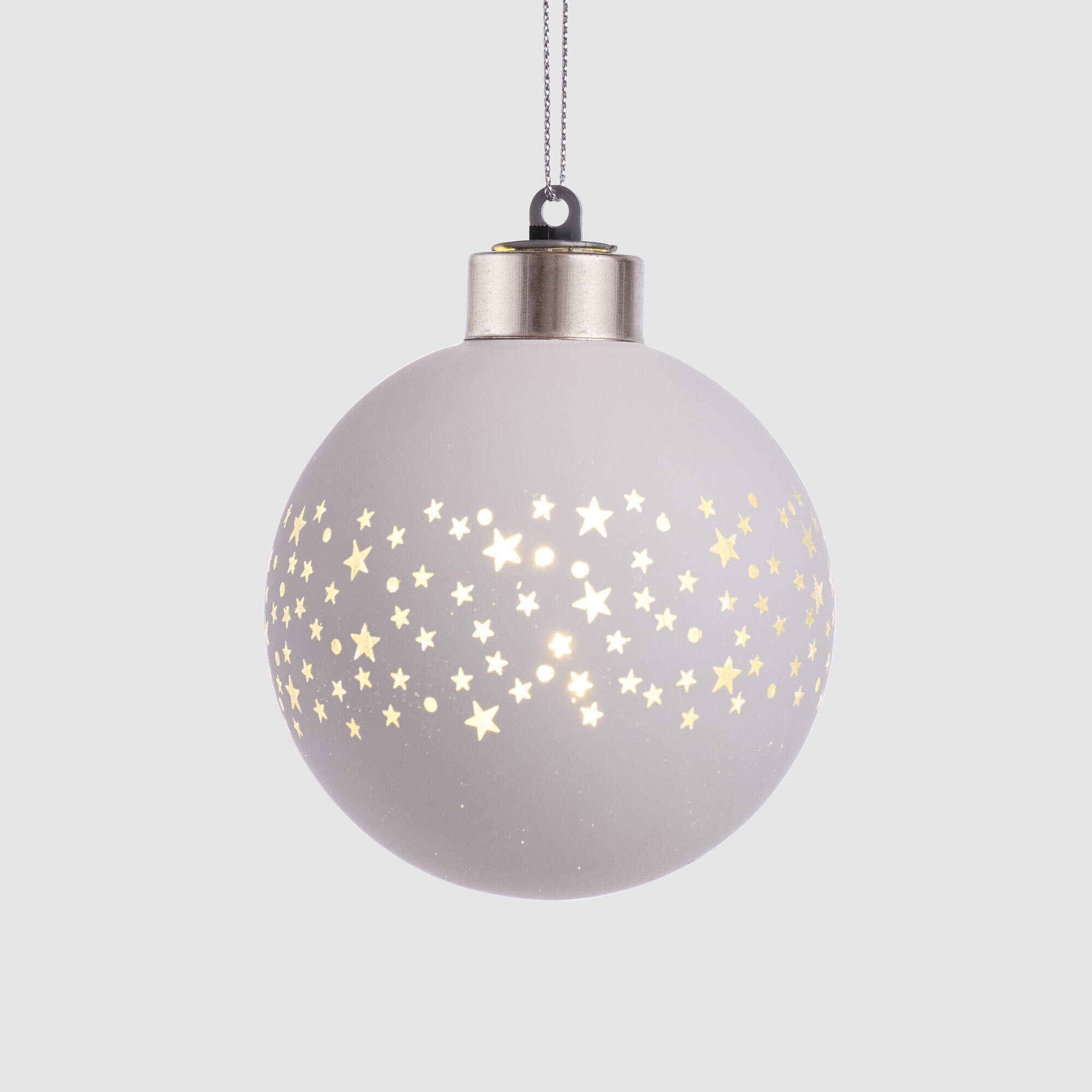 Southern Lights Twinkle Star Bauble LED