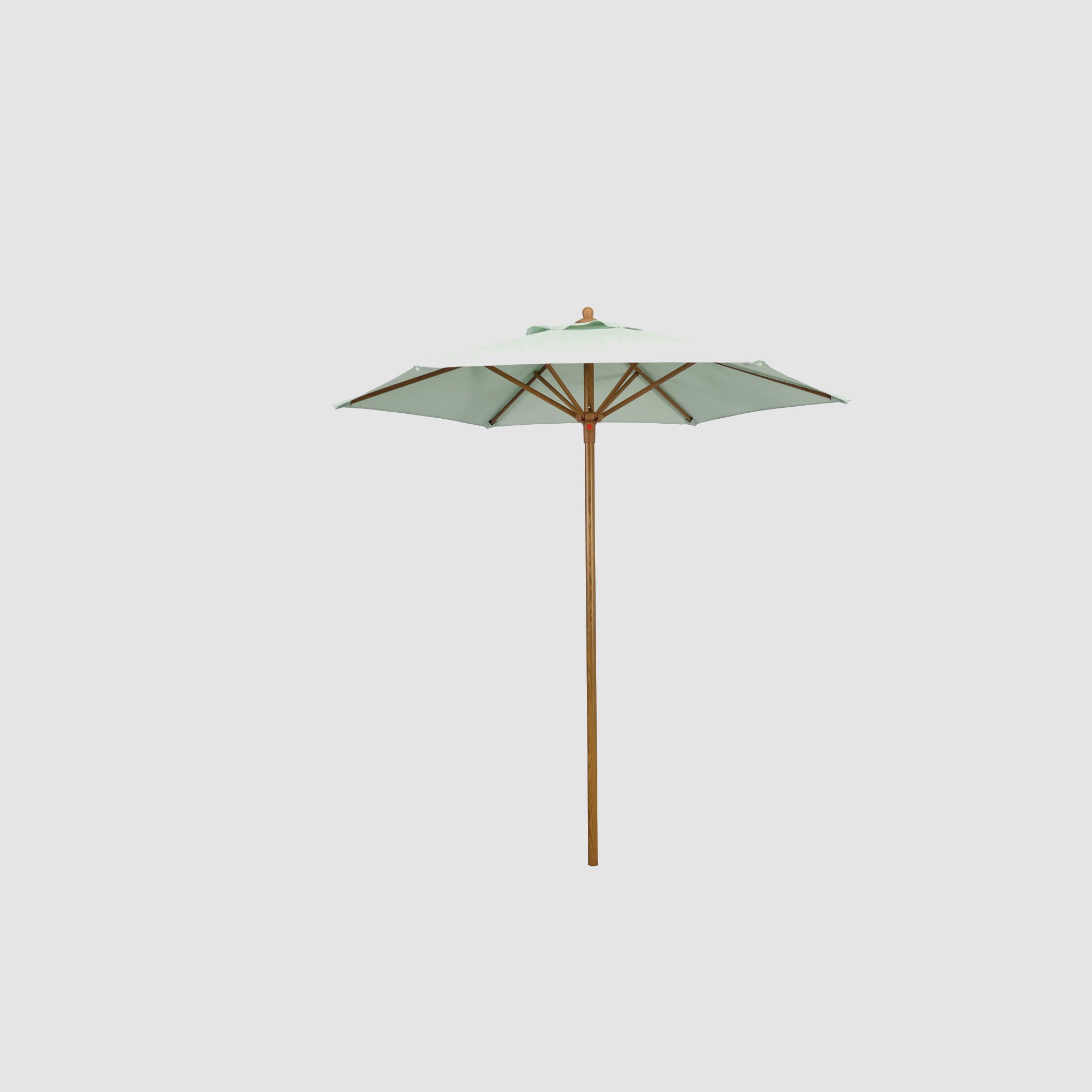 Outdoor Creations Market Umbrella Steel/Wood Grain Green