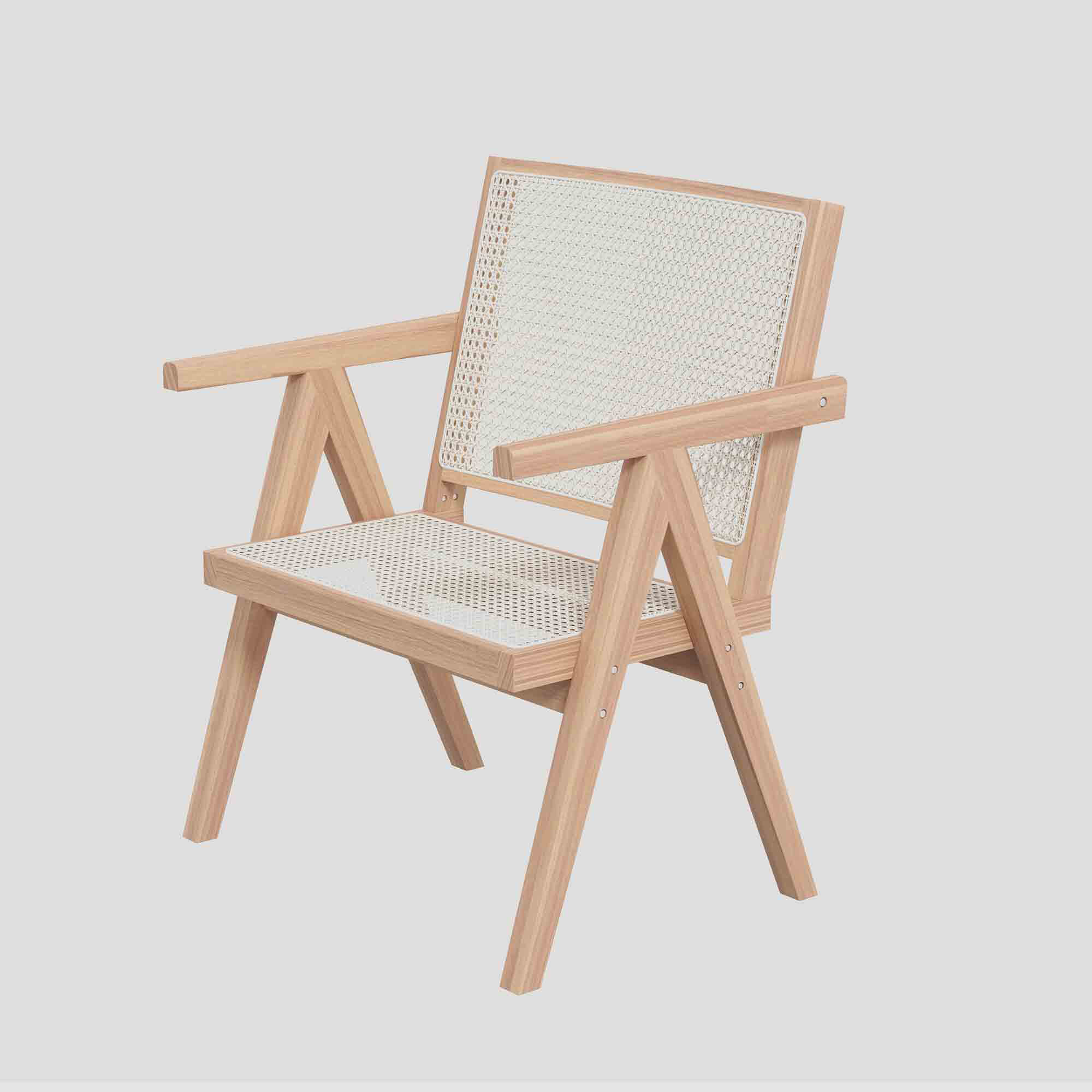 Casa Décor Santiago Rattan Indoor Chair Walnut