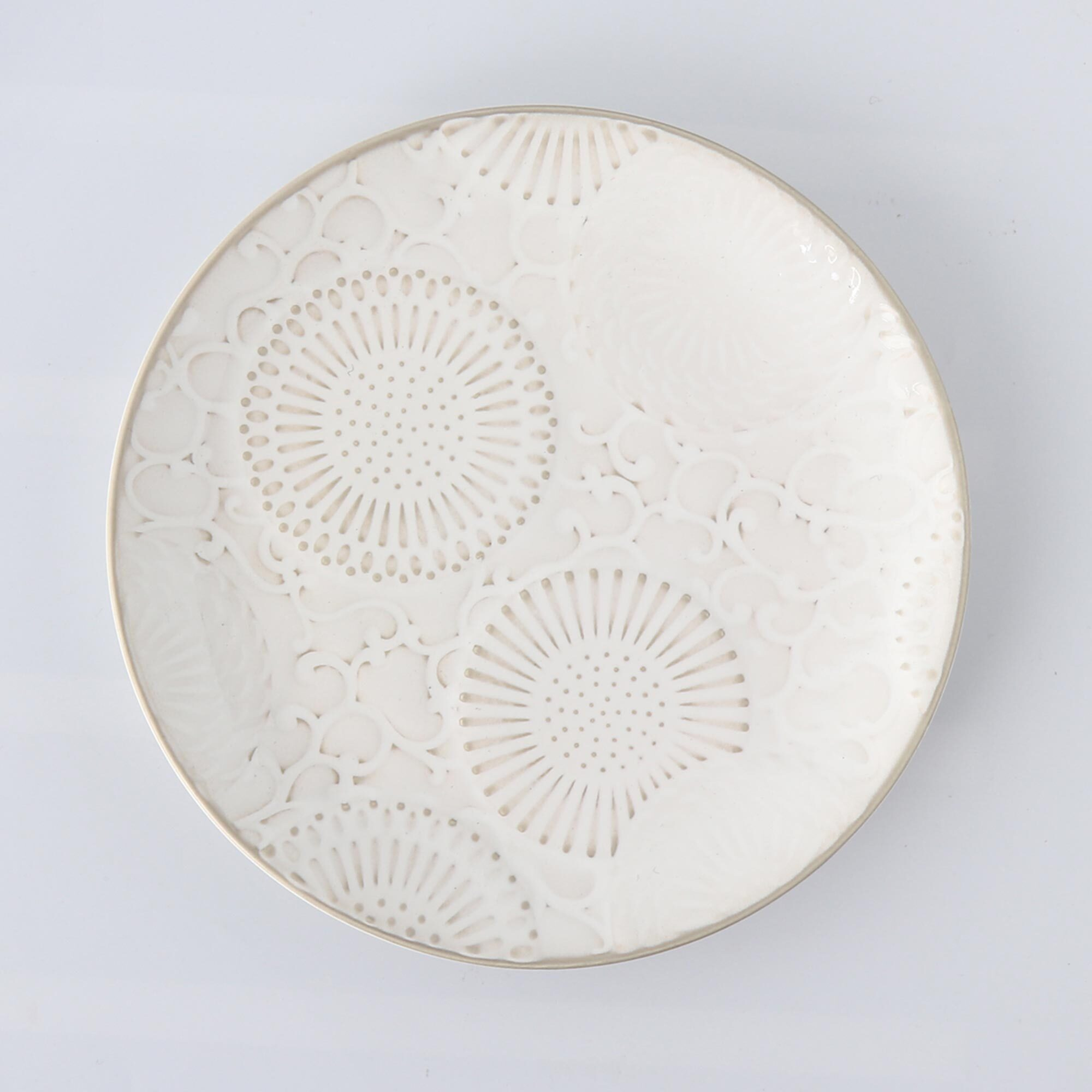 Urban Loft Linen Stoneware Side Plate 20.6cm Florals