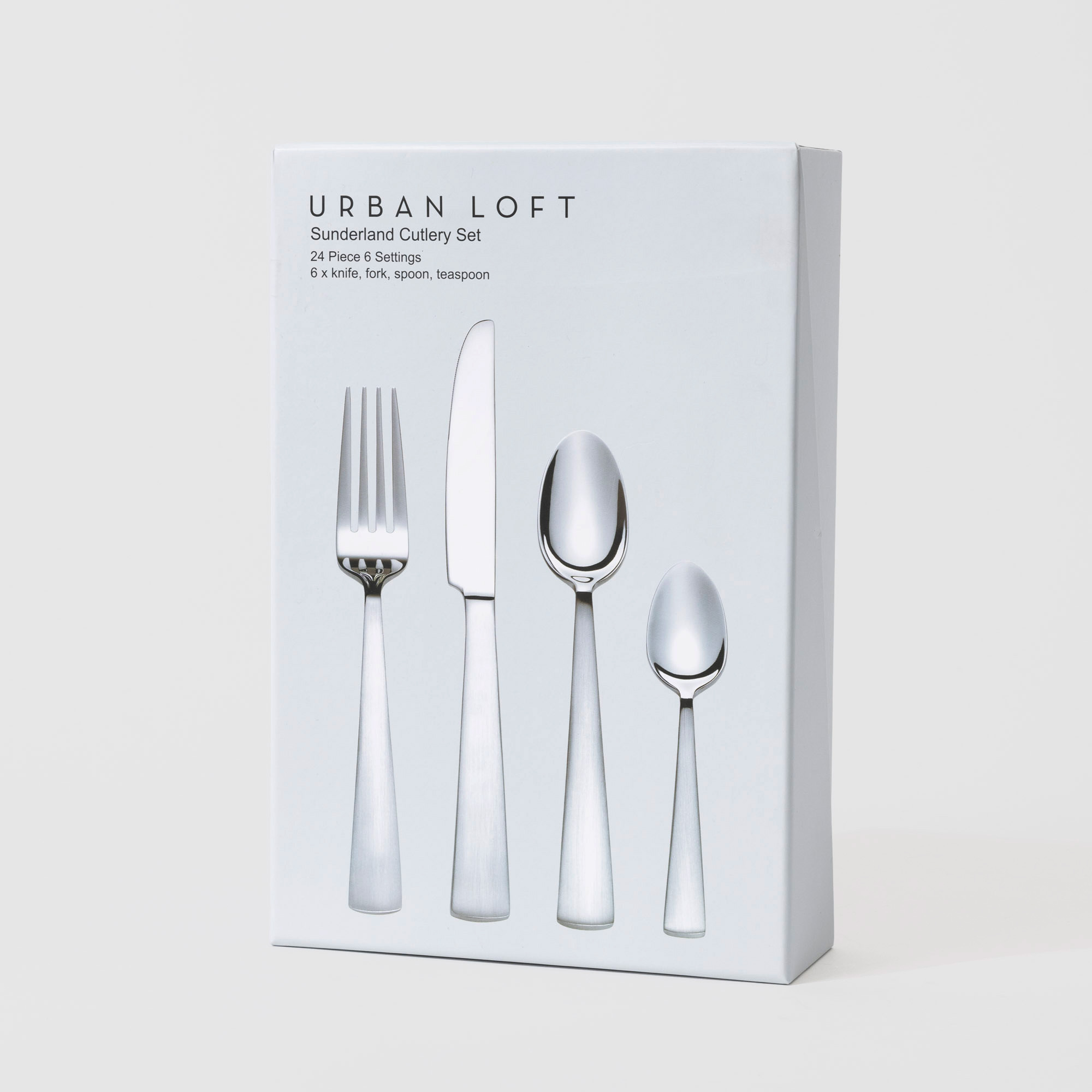 Urban Loft Sunderland Cutlery Set 24 Piece