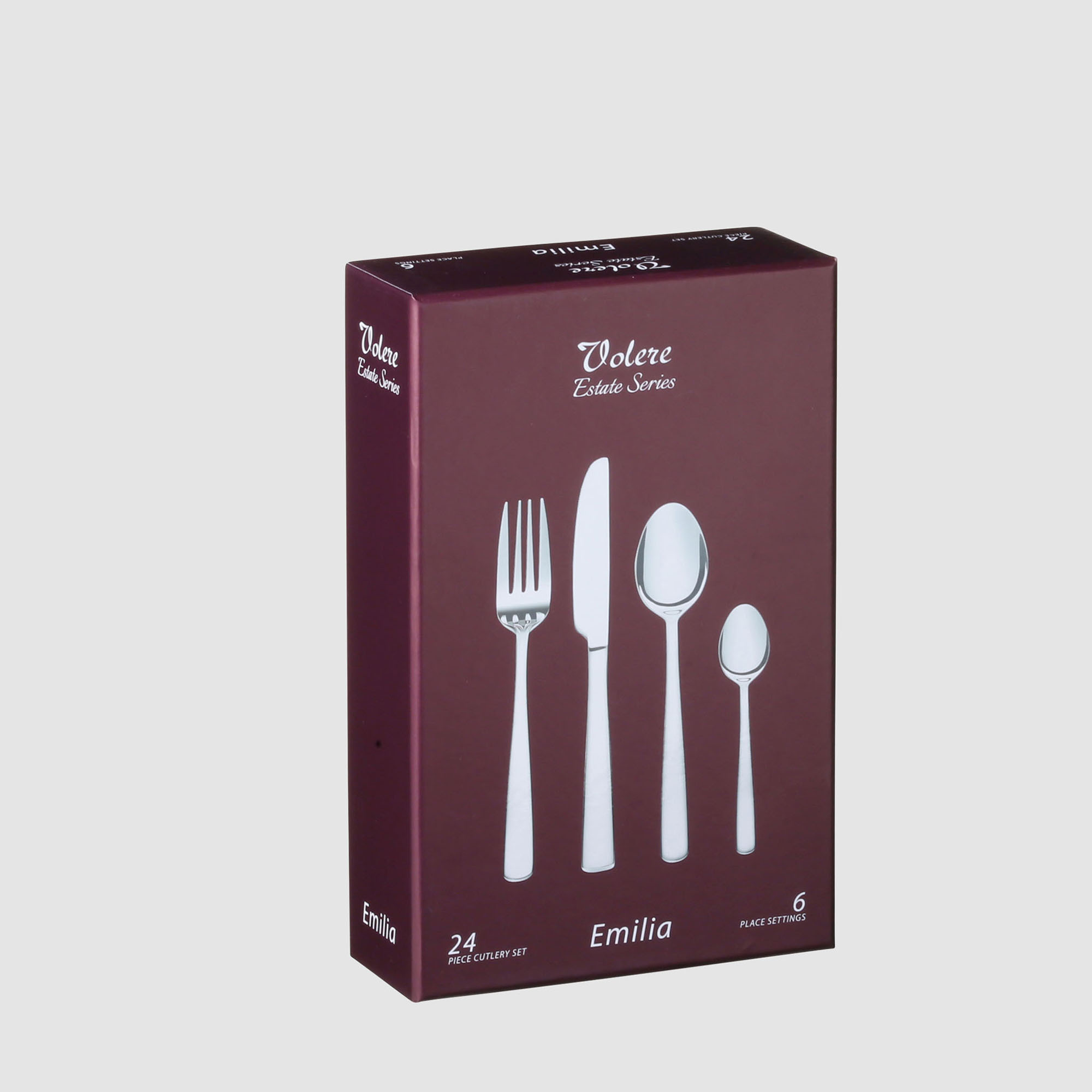 Volere Emillia Cutlery Set 24 Piece