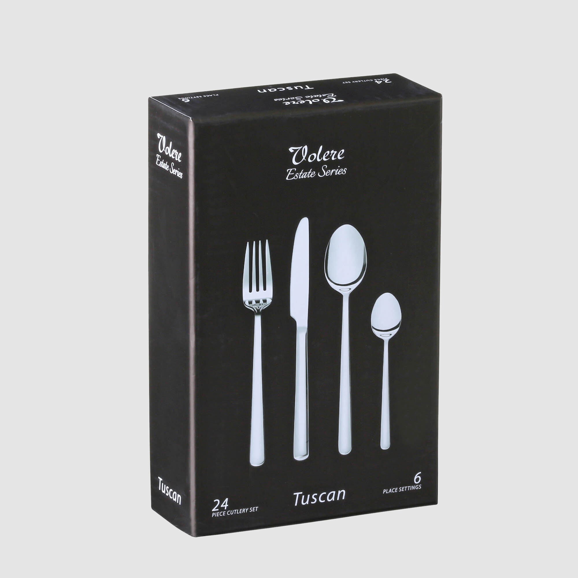 Volere Tuscan Cutlery Set 24 Piece