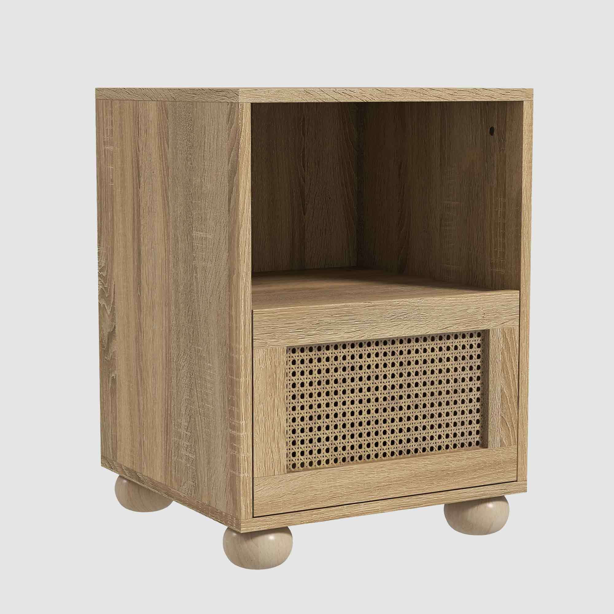 Casa Décor Santiago Bed Side Table Rattan