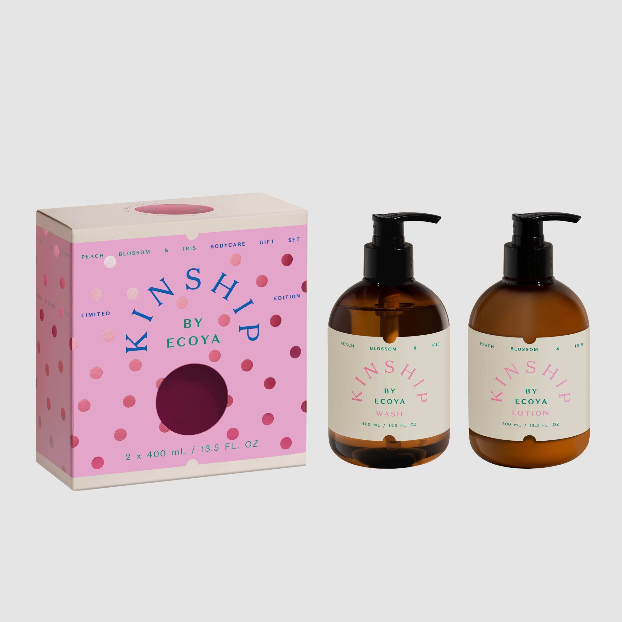 Kinship by Ecoya Bodycare Set Peach Blossom & Iris