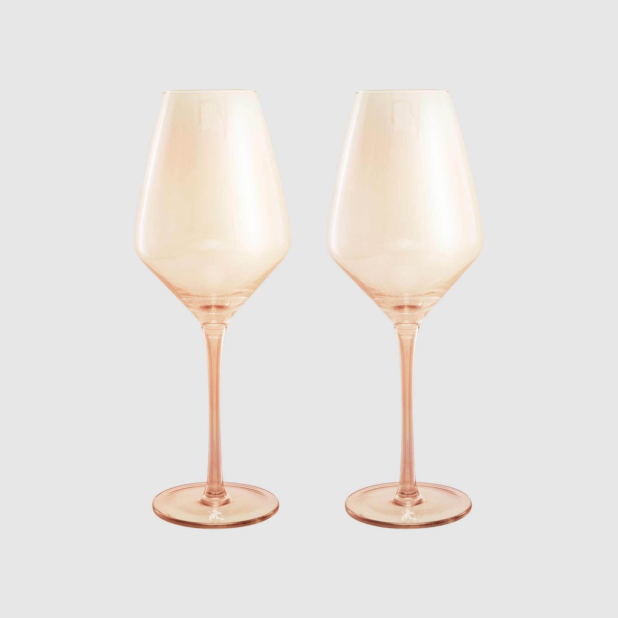 Maxwell & Williams Glamour Wine Glass 480ml Coral Set 2