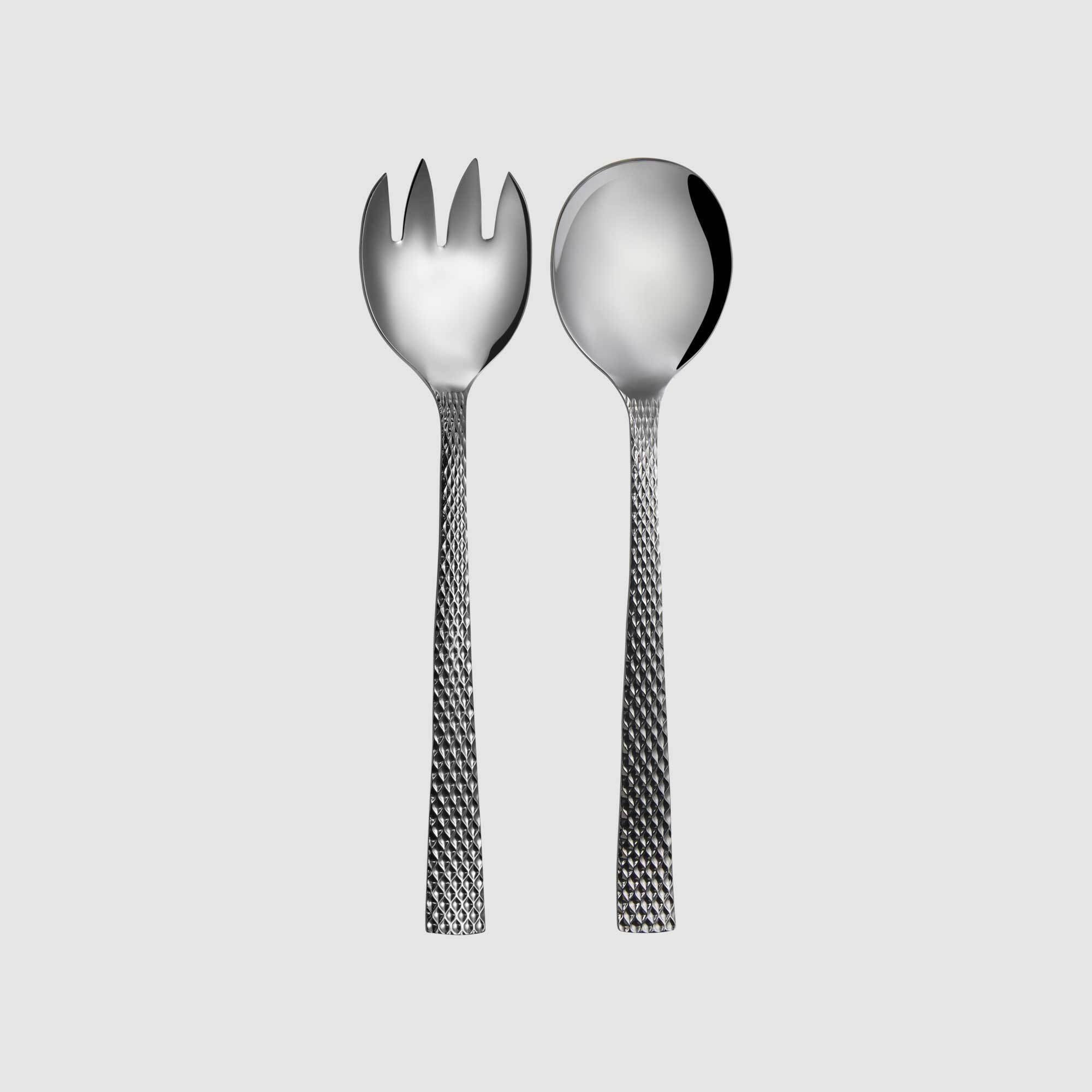 Maxwell & Williams Diamonds Salad Server Set 2Pc